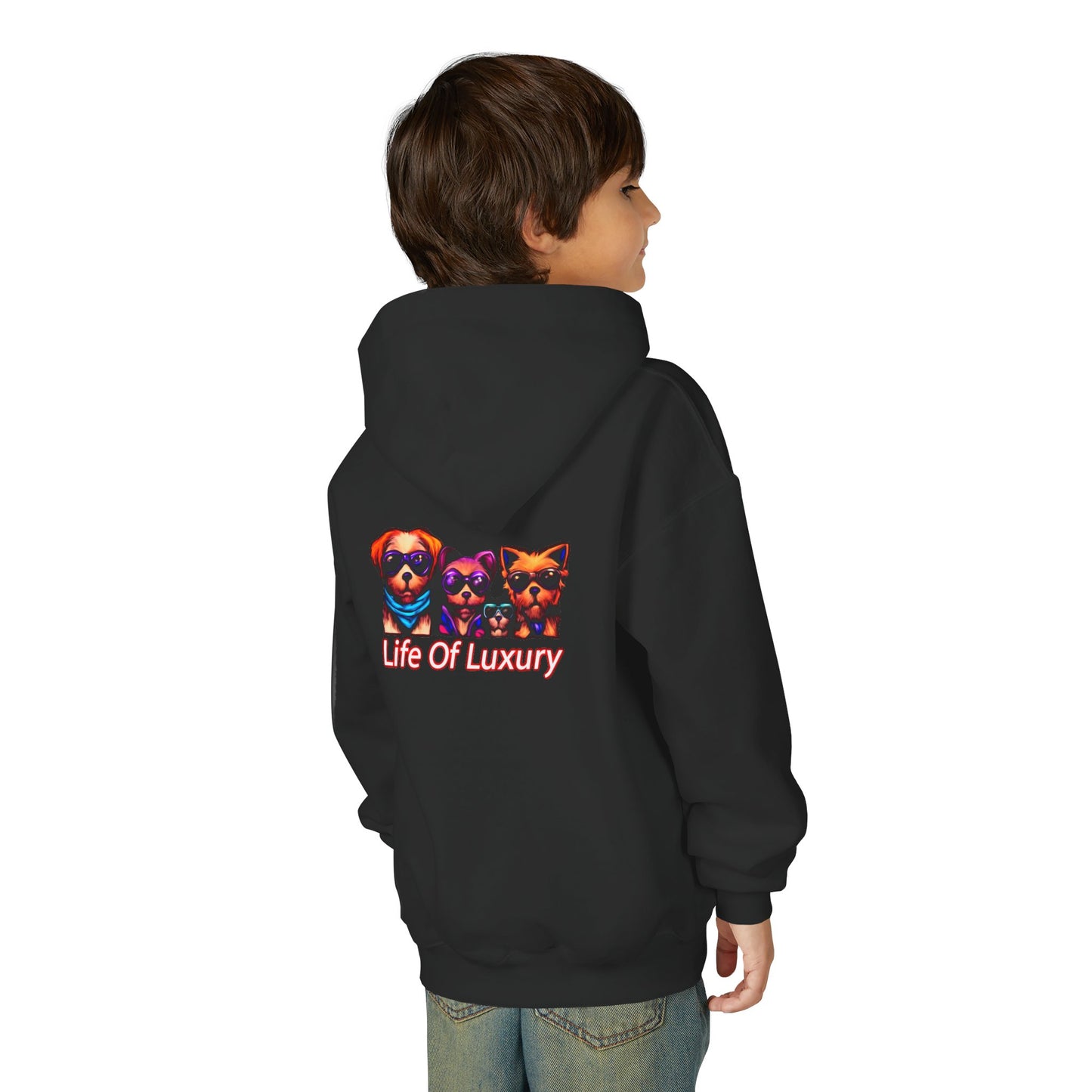 Youth Heavy Blend Hooded Sweatshirt