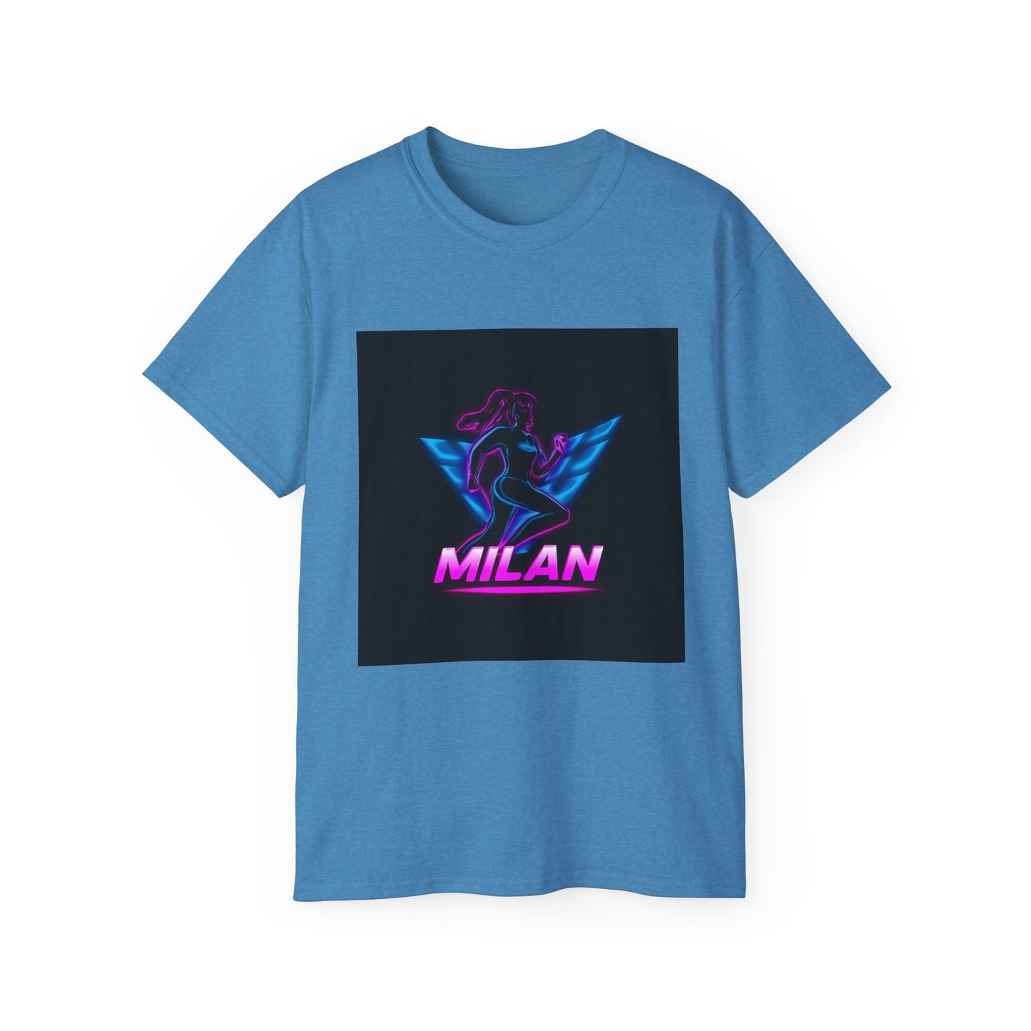 Milan Graphic Tee, Unisex Ultra Cotton T-Shirt, Retro Sportswear, Casual Streetwear, Birthday Gift, Unique Fashion Statement