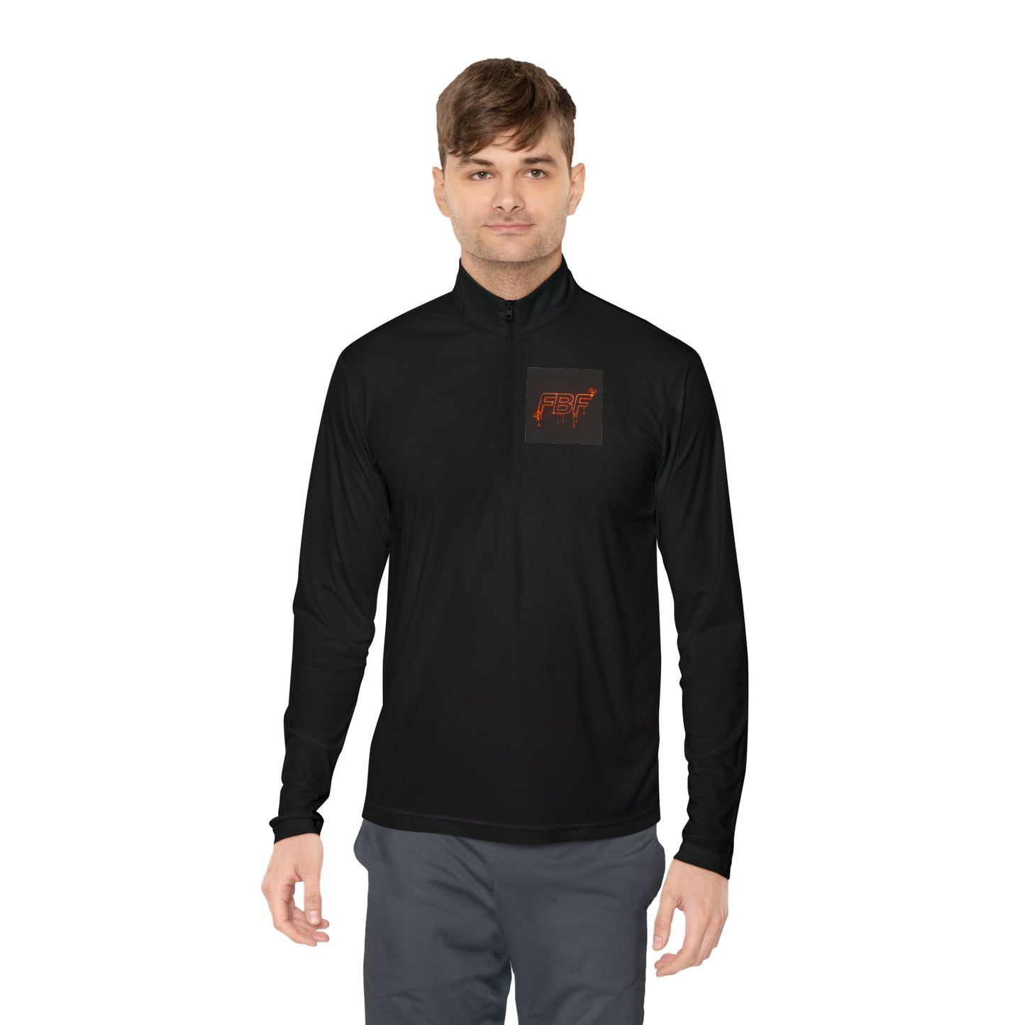Power Over These Haters Quarter-Zip Pullover