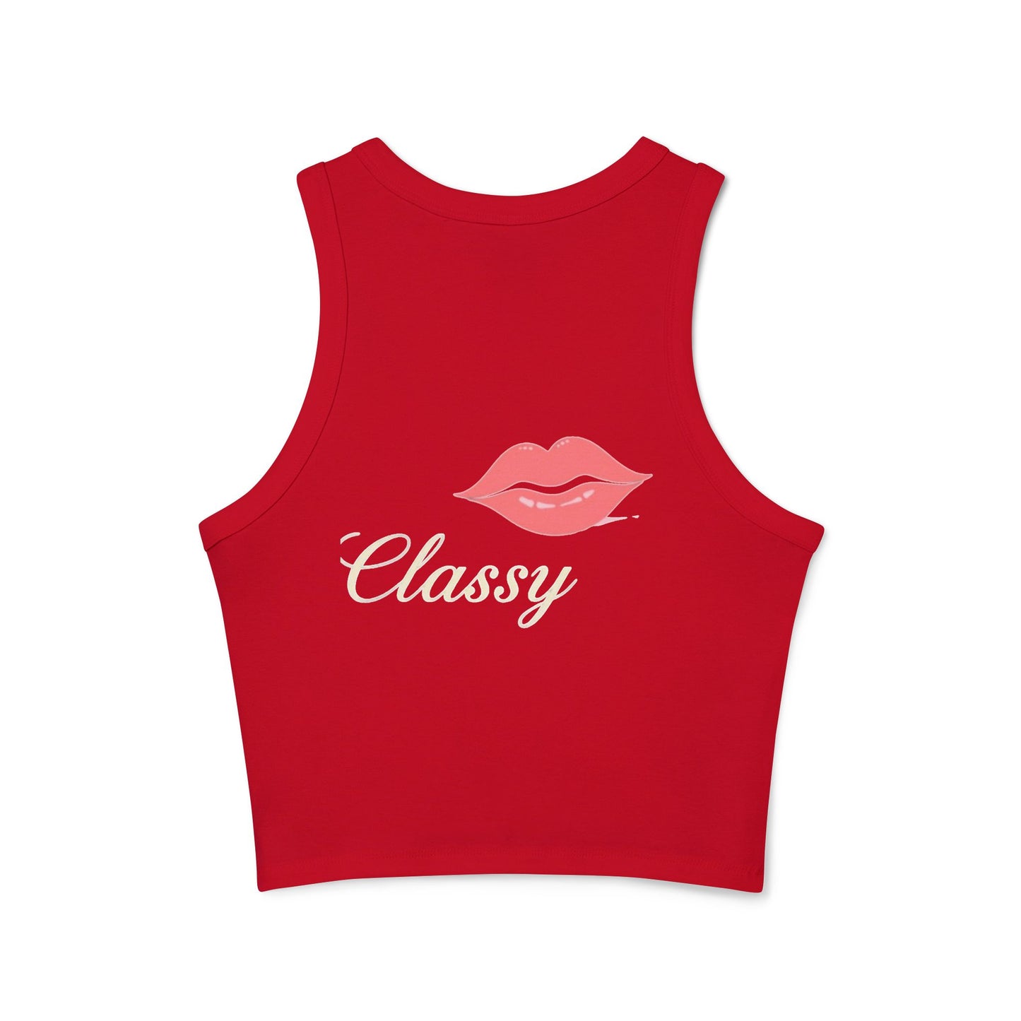 Women's Micro Rib Racer Tank Top