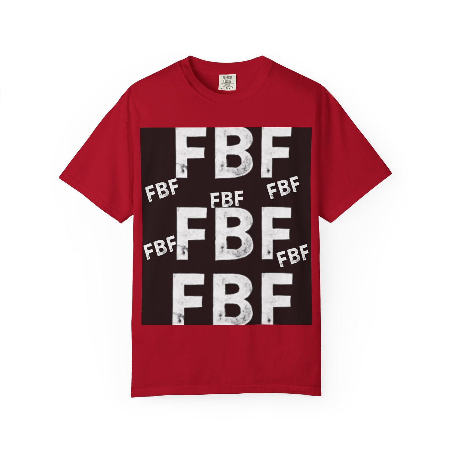 FBF Garment-Dyed Unisex T-shirt, Casual Wear, Graphic Tee, Street Style, Gift for Friends, All Occasions
