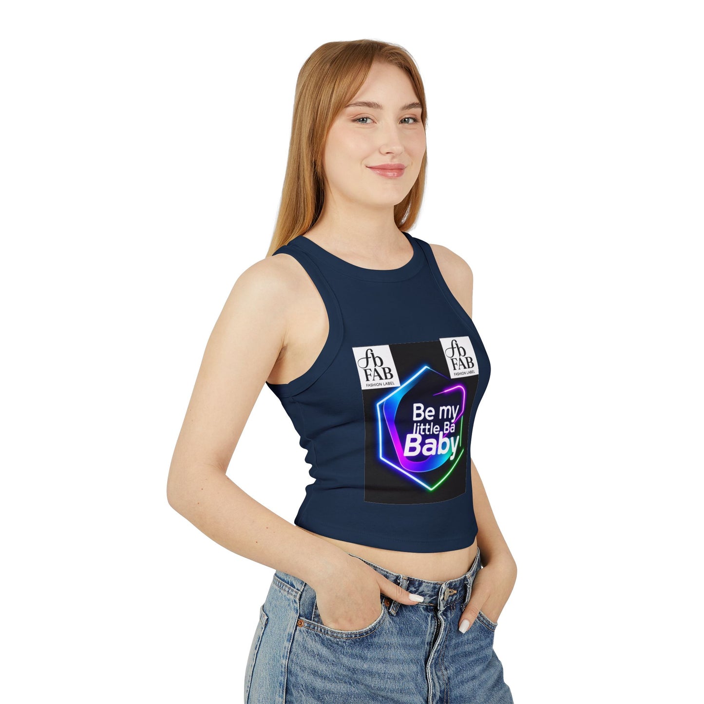 Trendy Graphic Crop Top for Women, Stylish Casual Wear, Perfect for Parties, Summer Vibes, Cute Gift for New Moms
