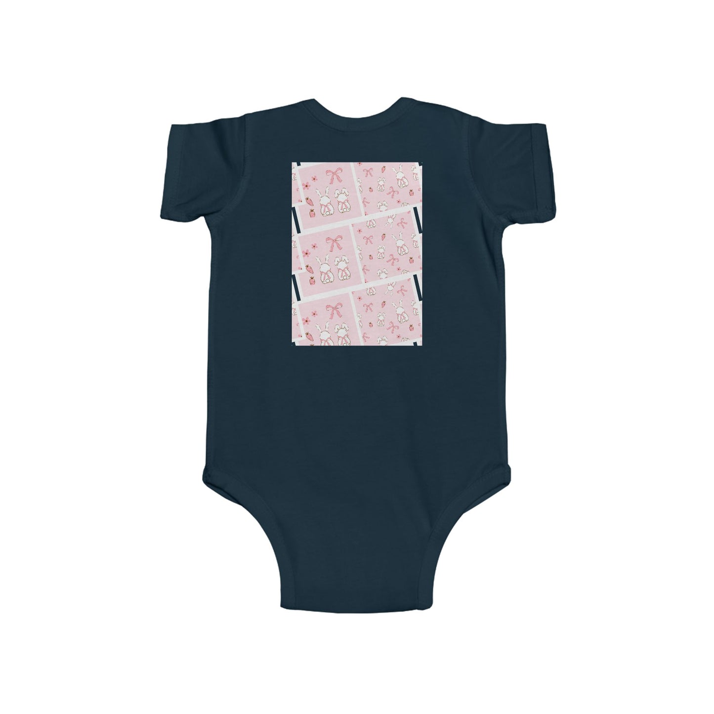 Pink bunnies Infant Fine Jersey Bodysuit