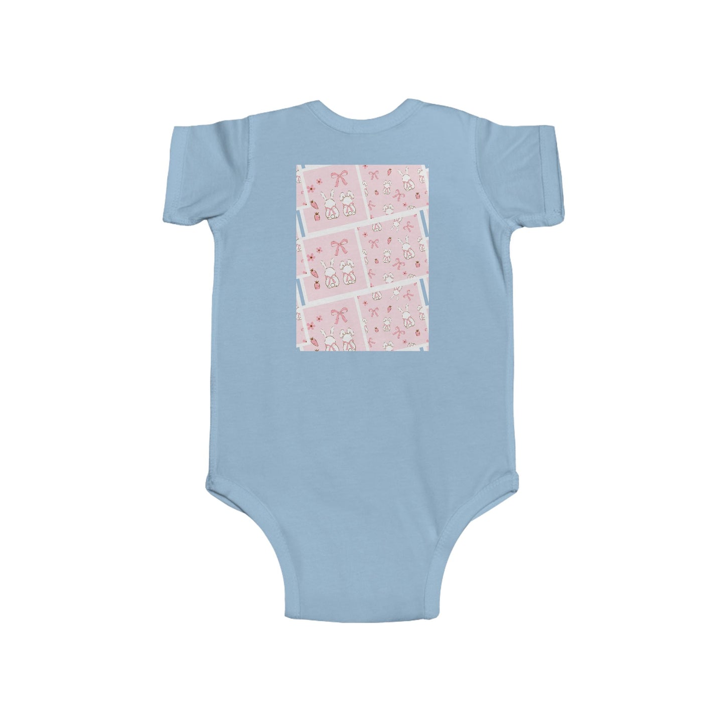 Pink bunnies Infant Fine Jersey Bodysuit