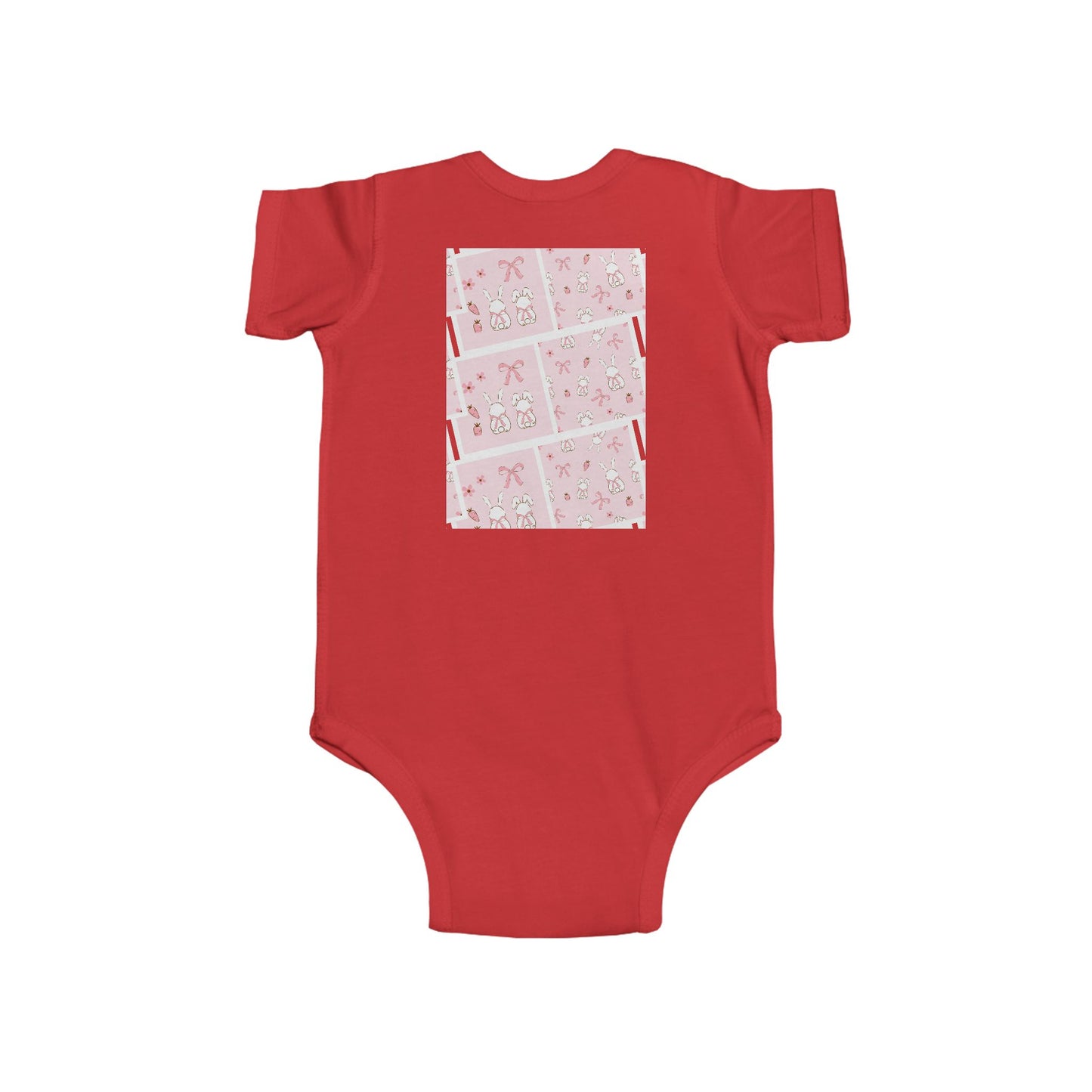 Pink bunnies Infant Fine Jersey Bodysuit