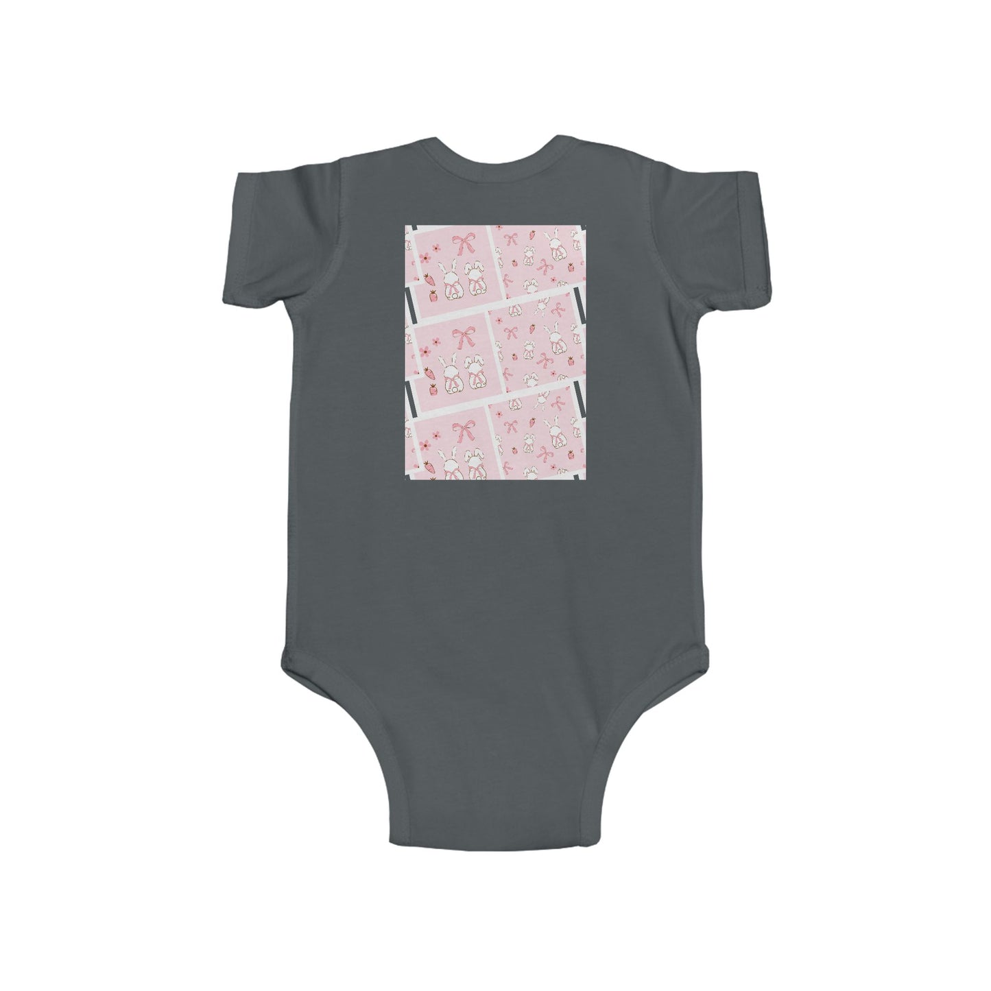 Pink bunnies Infant Fine Jersey Bodysuit