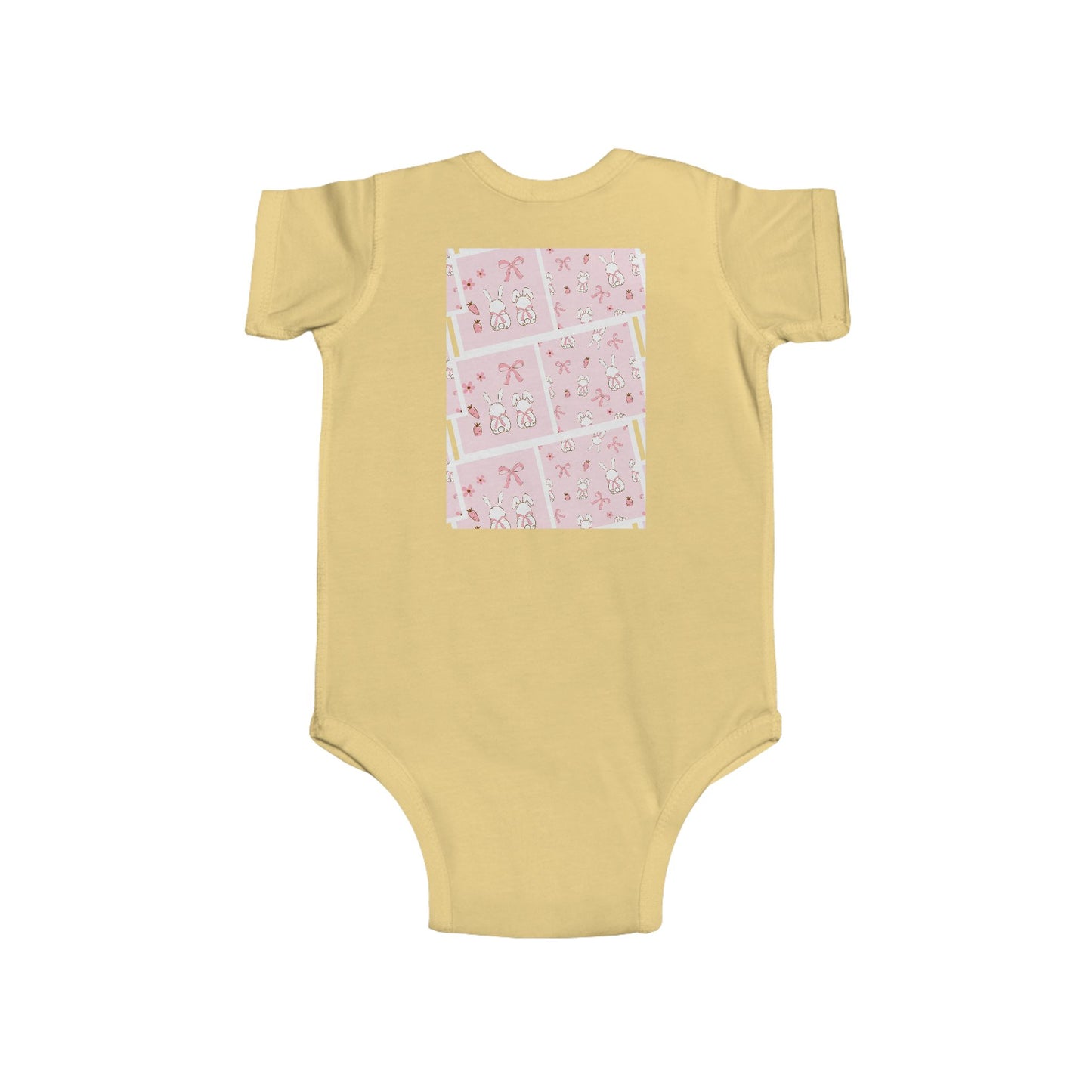 Pink bunnies Infant Fine Jersey Bodysuit