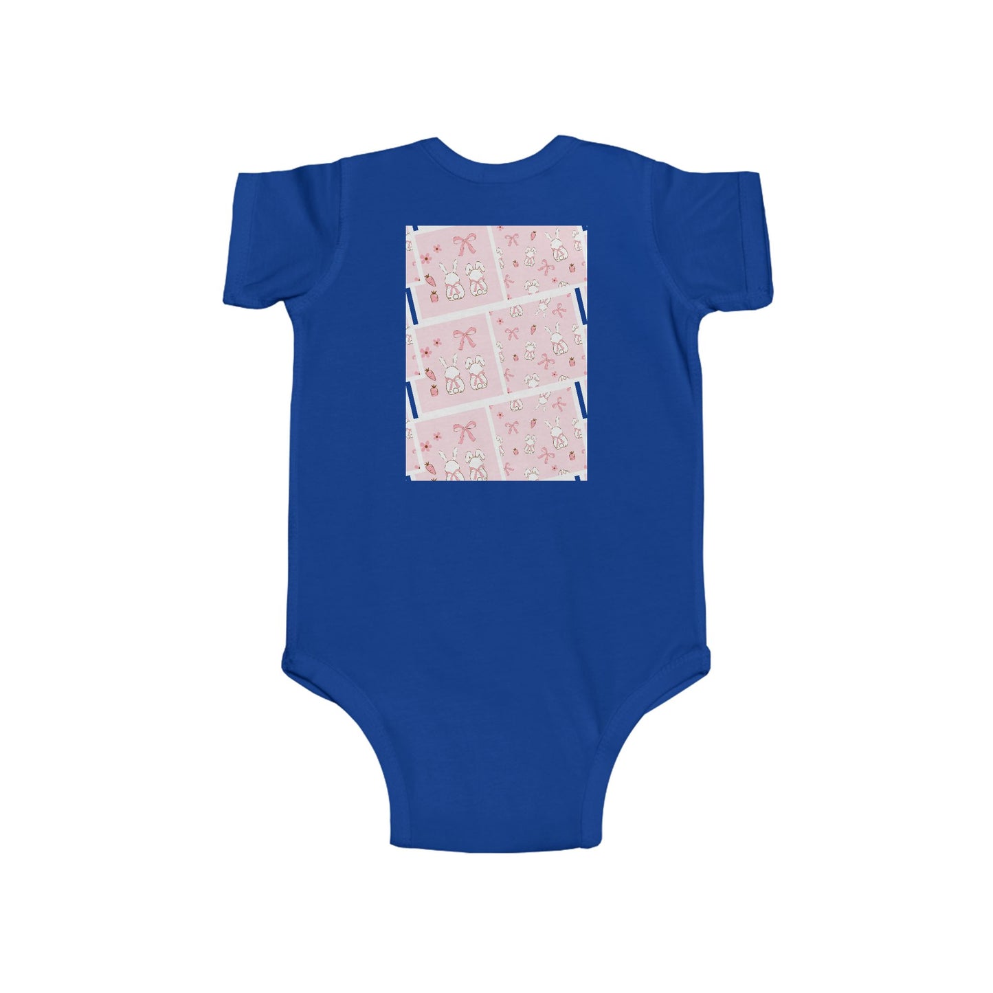 Pink bunnies Infant Fine Jersey Bodysuit