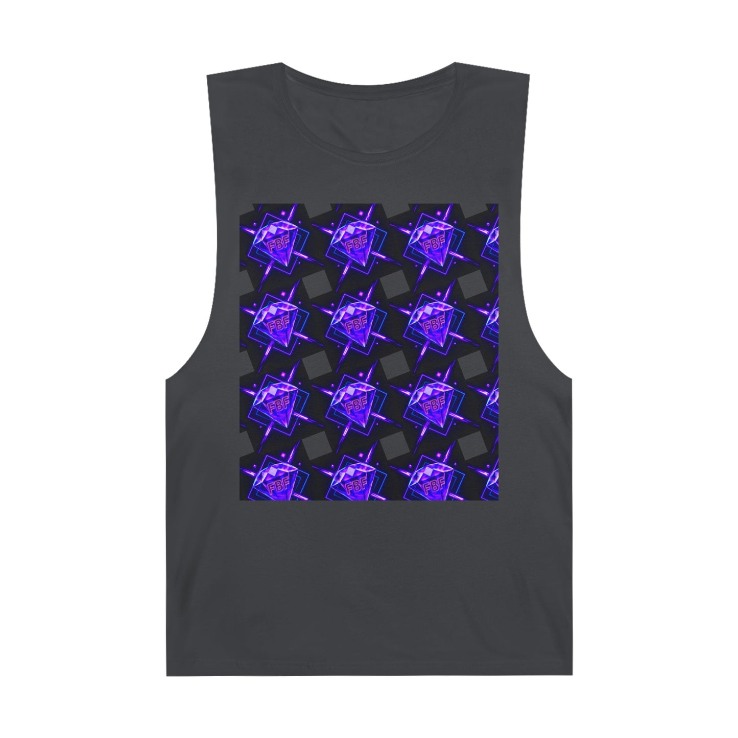 Unisex Graphic Tank Top, Trendy Summer Wear, Perfect for Festivals, Casual Outings, Vibrant Pattern Top, Comfortable Everyday Style