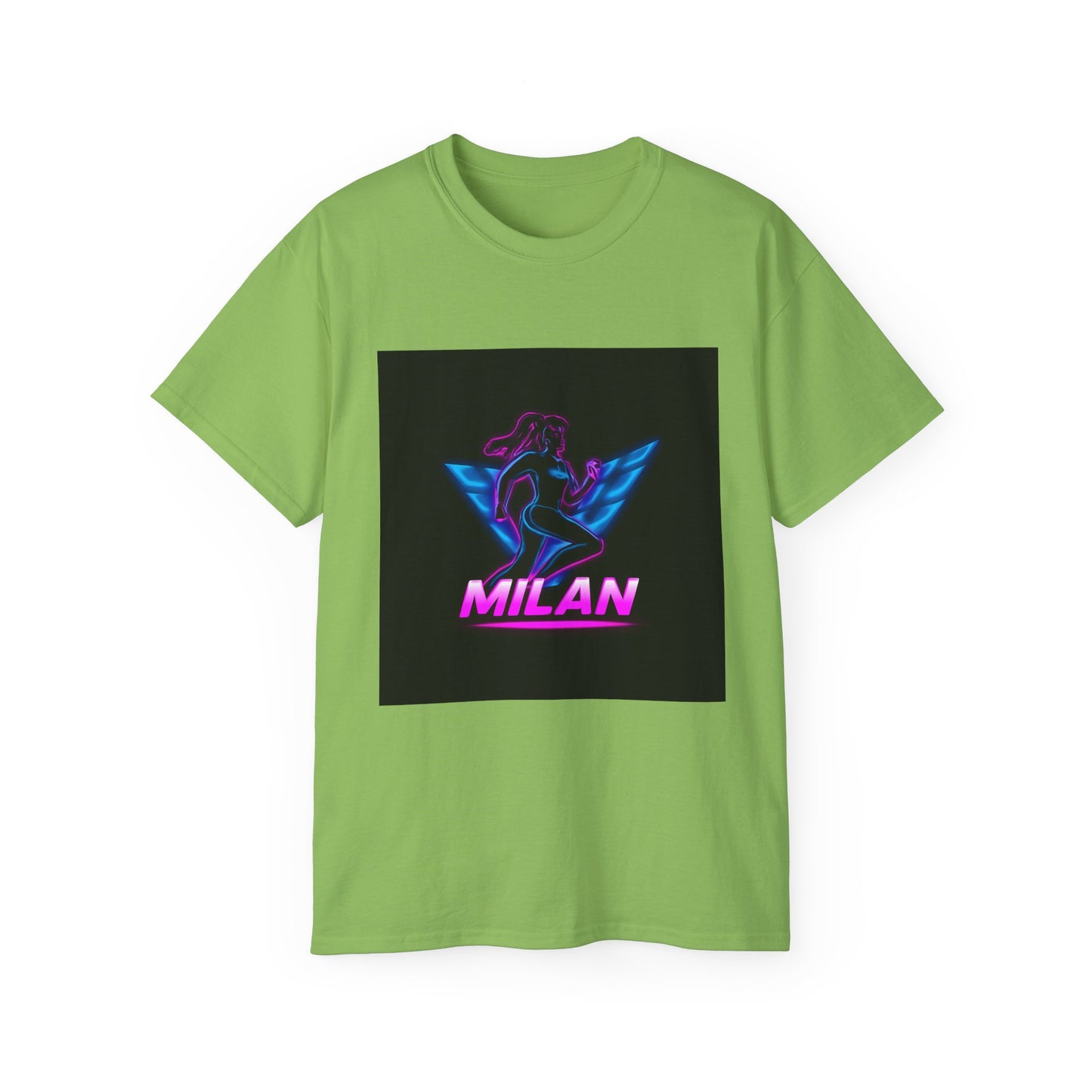 Milan Graphic Tee, Unisex Ultra Cotton T-Shirt, Retro Sportswear, Casual Streetwear, Birthday Gift, Unique Fashion Statement