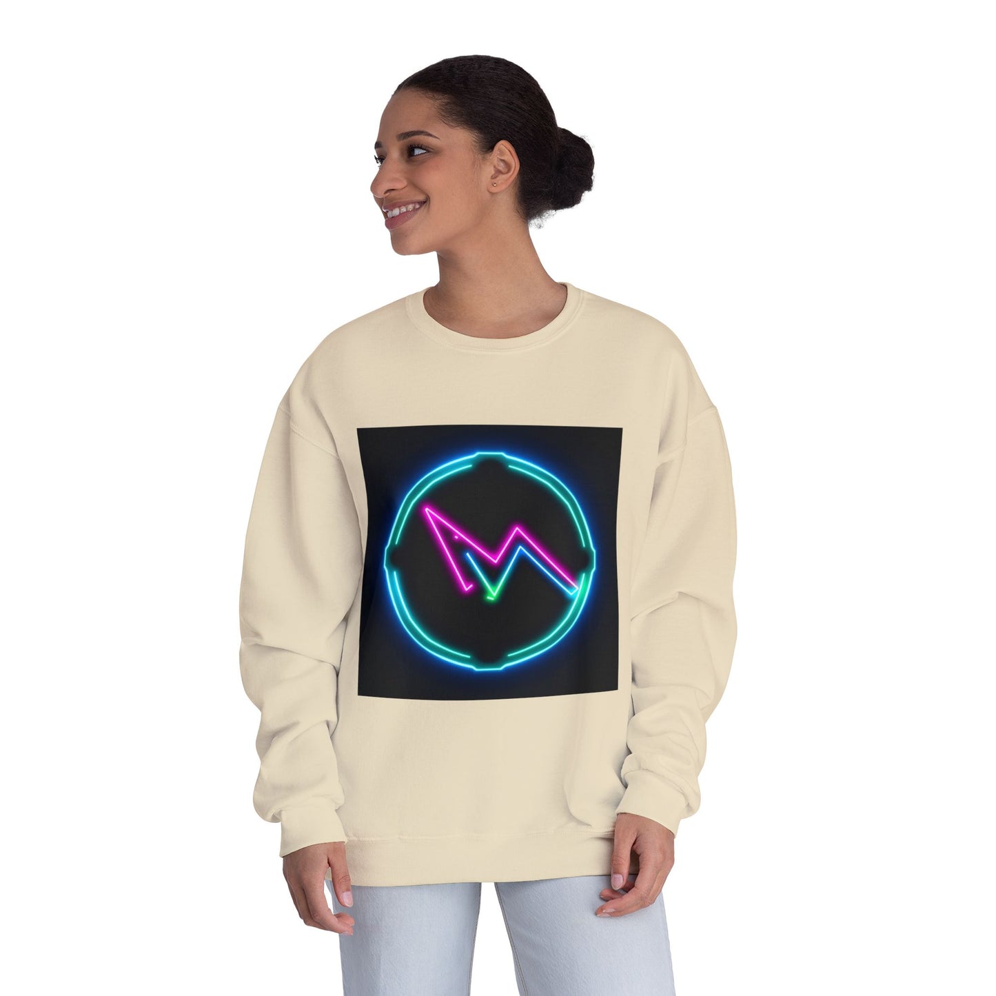 Neon Pulse Unisex Crewneck Sweatshirt