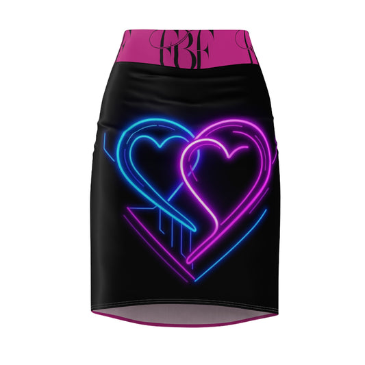 Neon Heart Women's Pencil Skirt, Stylish Pencil Skirt, Fashion Skirt for Women, AOP Skirt, Cute Date Night Outfit, Trendy Skirt for [...]