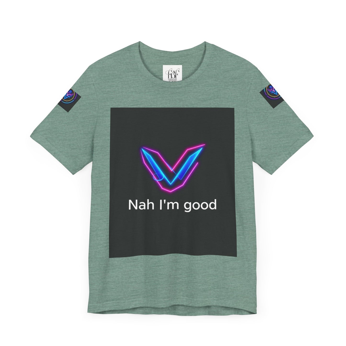 Neon Graphic Tee for Trendy Vibes, Casual Wear, Gift for Friends, Streetwear, Relaxed Fit, Graphic Art Tee