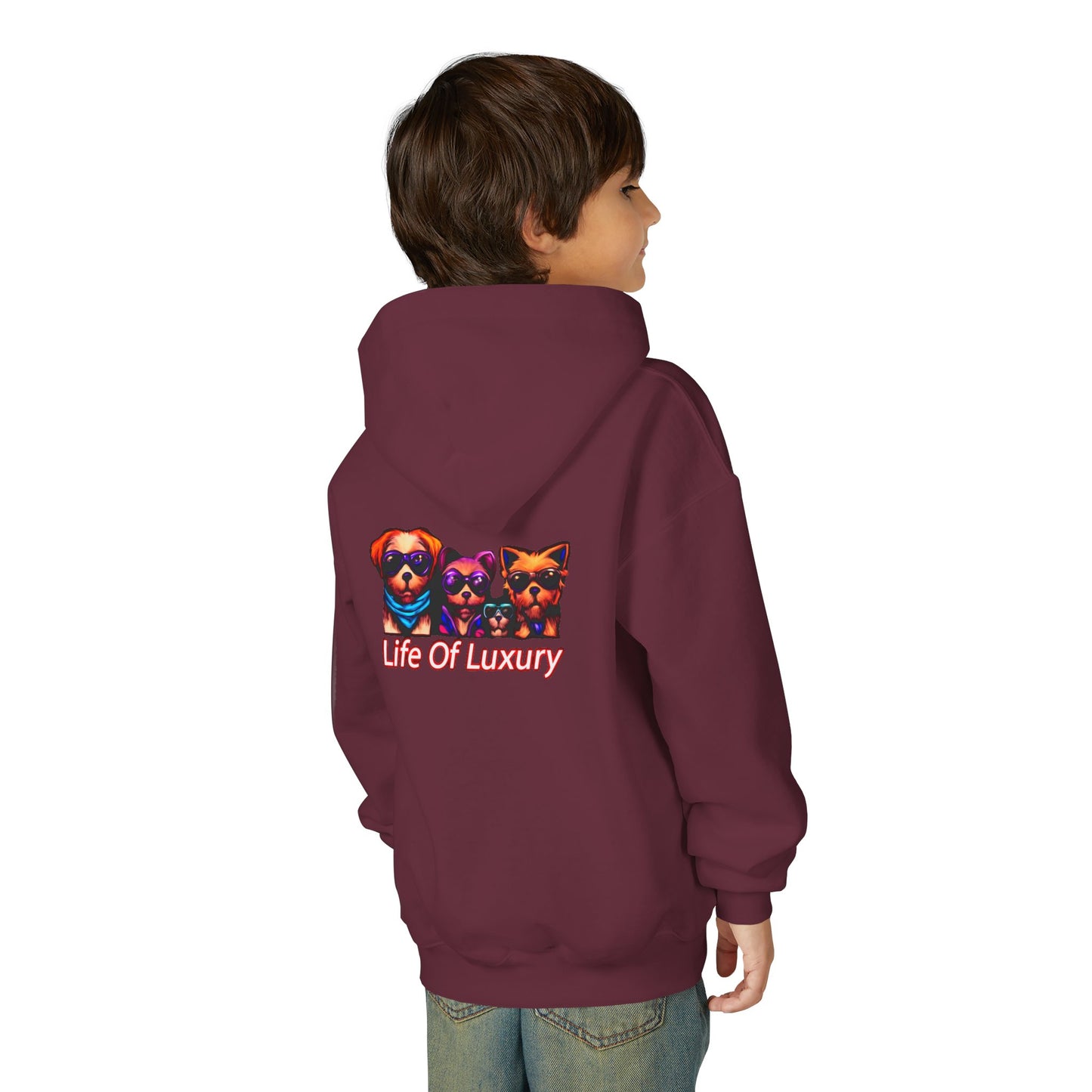 Youth Heavy Blend Hooded Sweatshirt