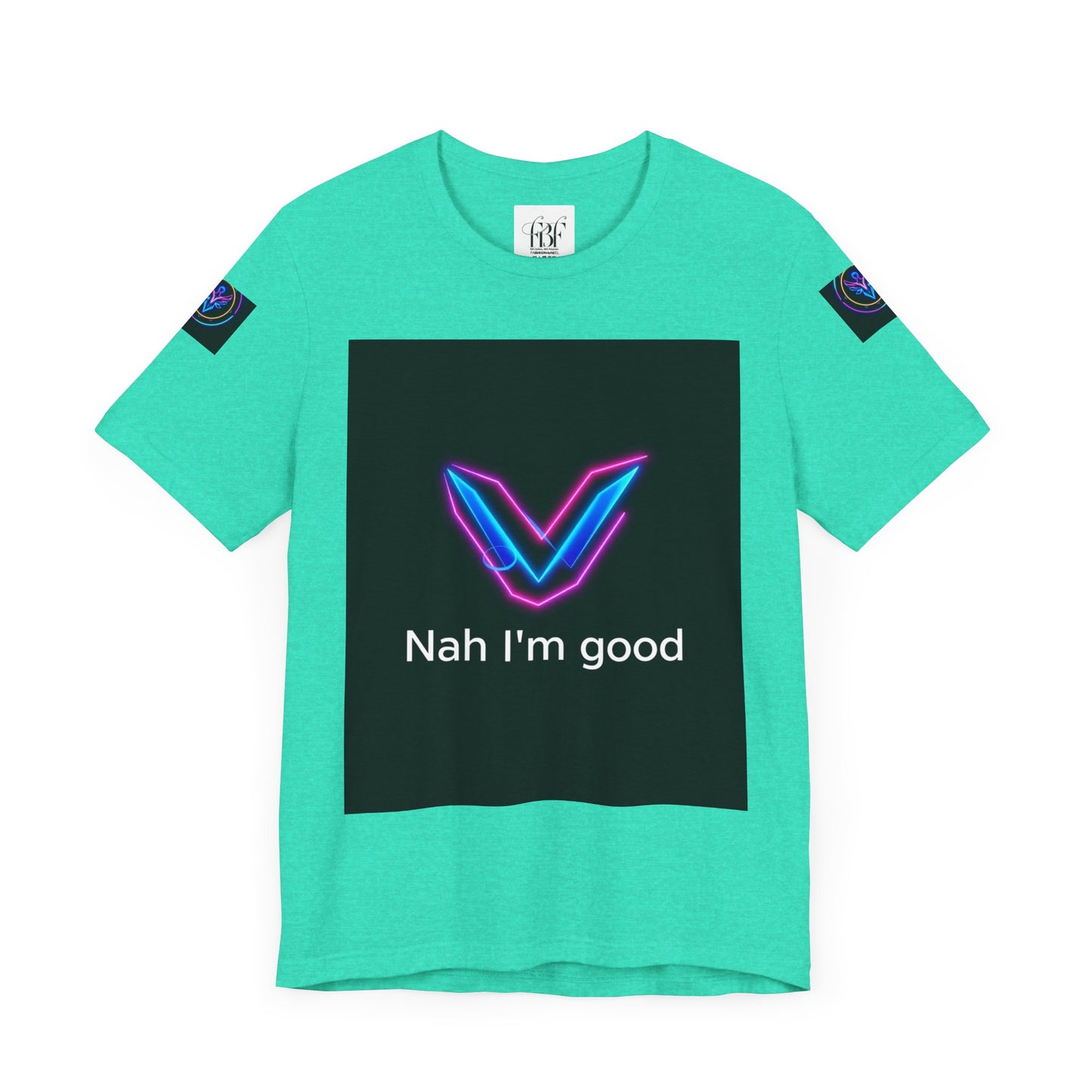 Neon Graphic Tee for Trendy Vibes, Casual Wear, Gift for Friends, Streetwear, Relaxed Fit, Graphic Art Tee