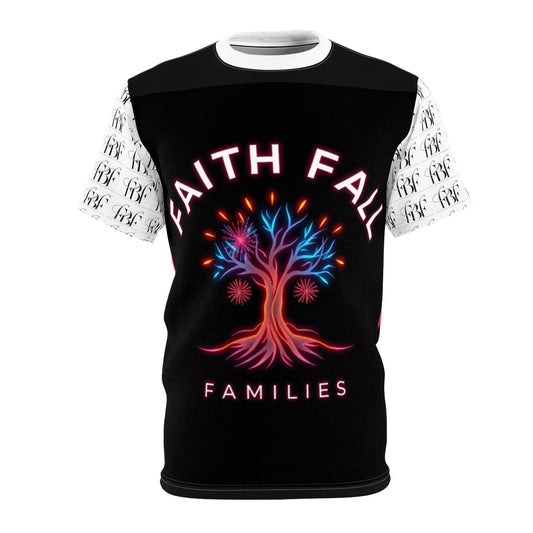 Vibrant Faith Fall Unisex Tee, Inspirational Shirt for Families, Autumn Apparel, Cozy Fall Fashion, Gift for Thanksgiving