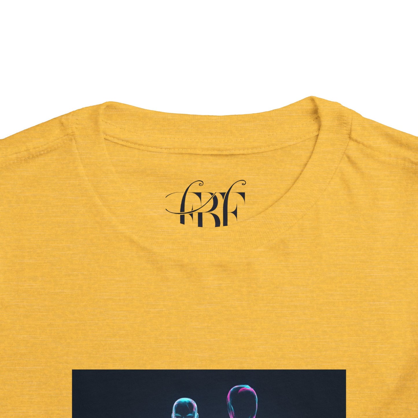 Toddler Tee — Energy & Vibes Neon Dance Graphic