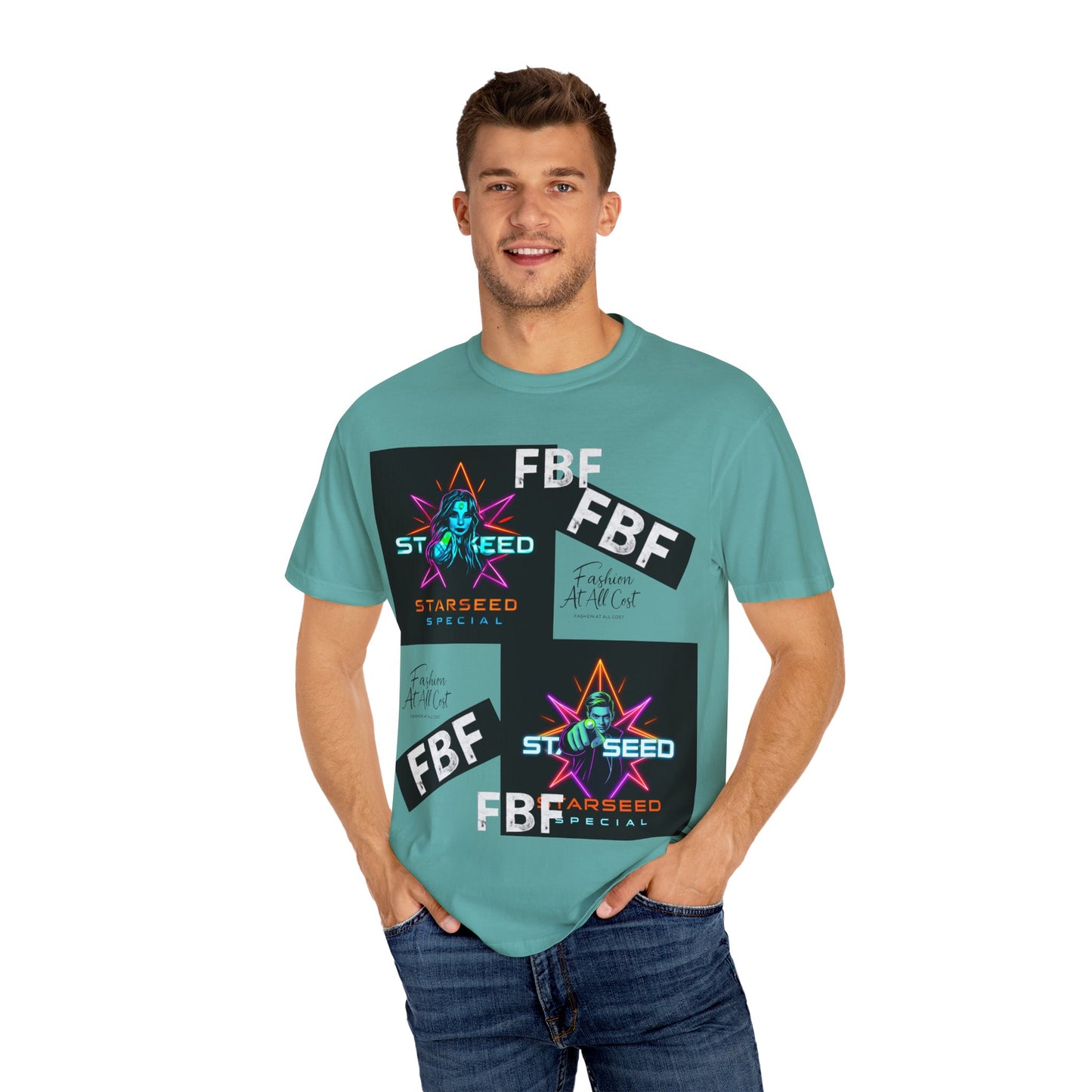 Garment-Dyed T-shirt, Trendy Graphic Tee, Casual Streetwear, Gift for Fashion Lovers, Unisex Style, Everyday Wear