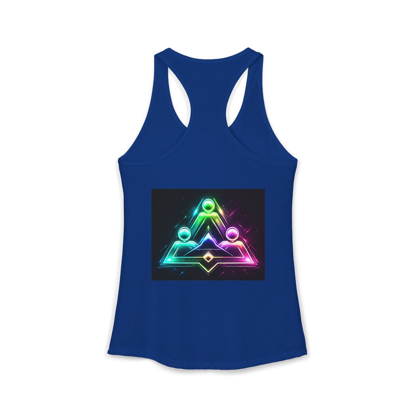 True strength don’t need numbers Women's Ideal Racerback Tank
