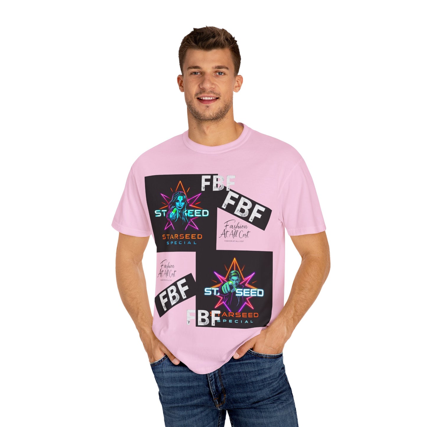 Garment-Dyed T-shirt, Trendy Graphic Tee, Casual Streetwear, Gift for Fashion Lovers, Unisex Style, Everyday Wear