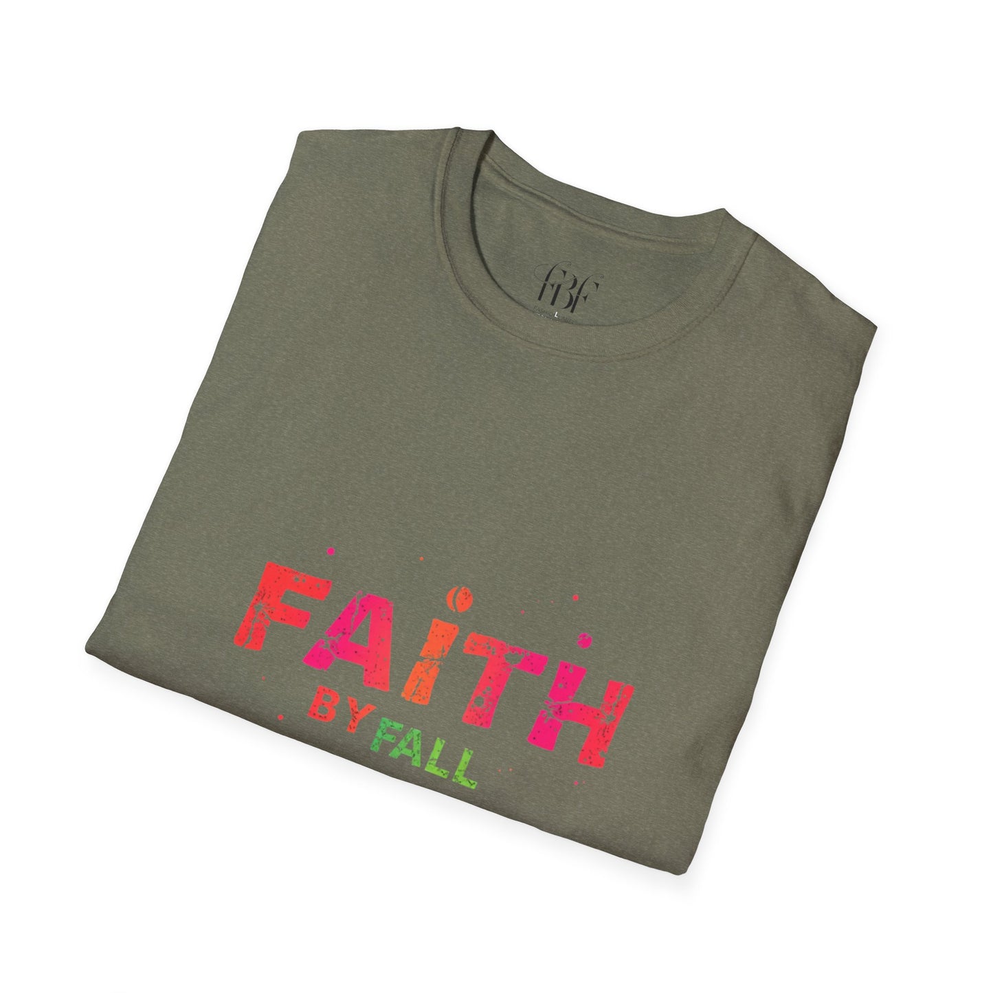 Faith-Inspiring Unisex Softstyle T-Shirt, Everyday Wear, Gift for Her, Christian Apparel, Inspirational Tee, Spiritual Comfort