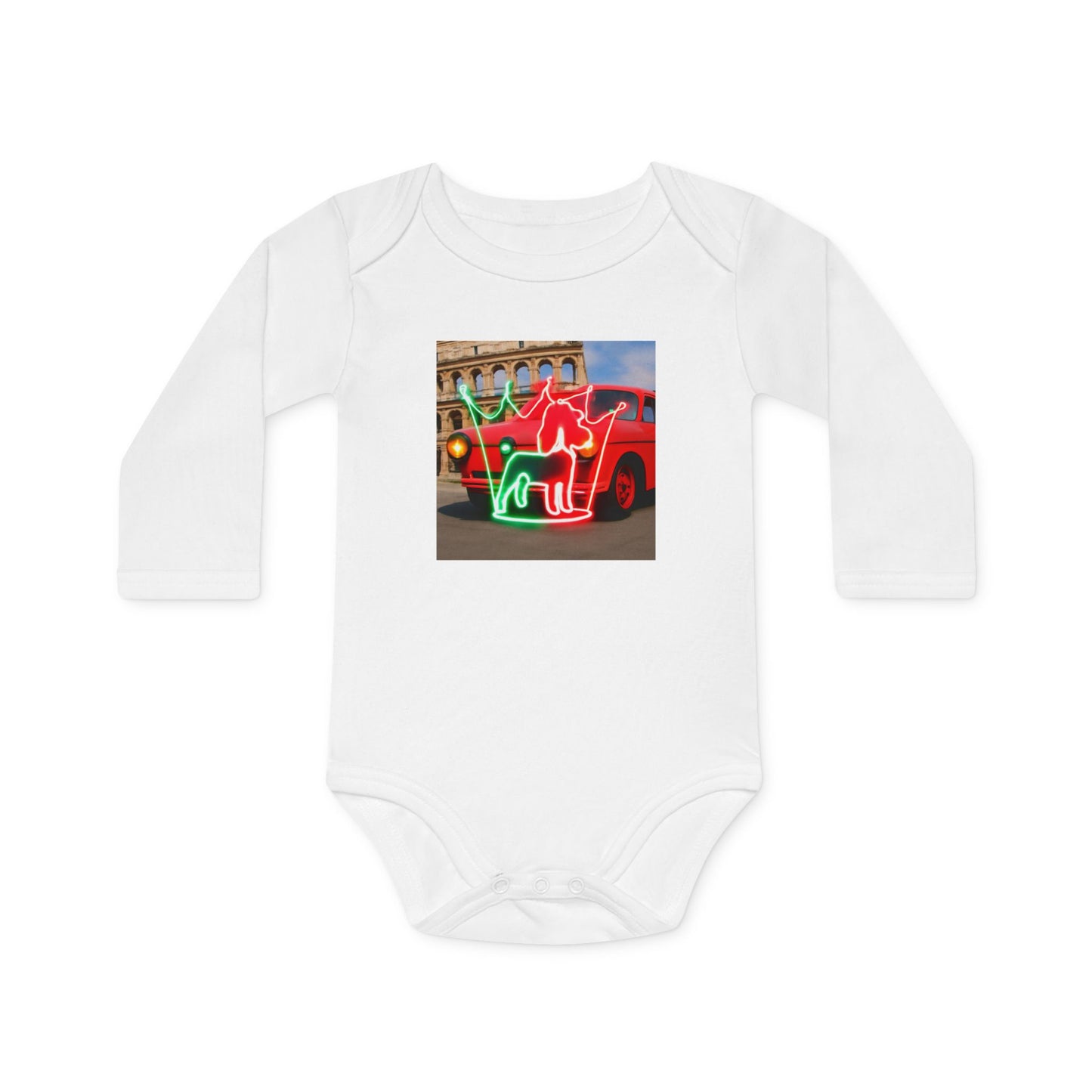 Baby Long-Sleeve Organic Bodysuit