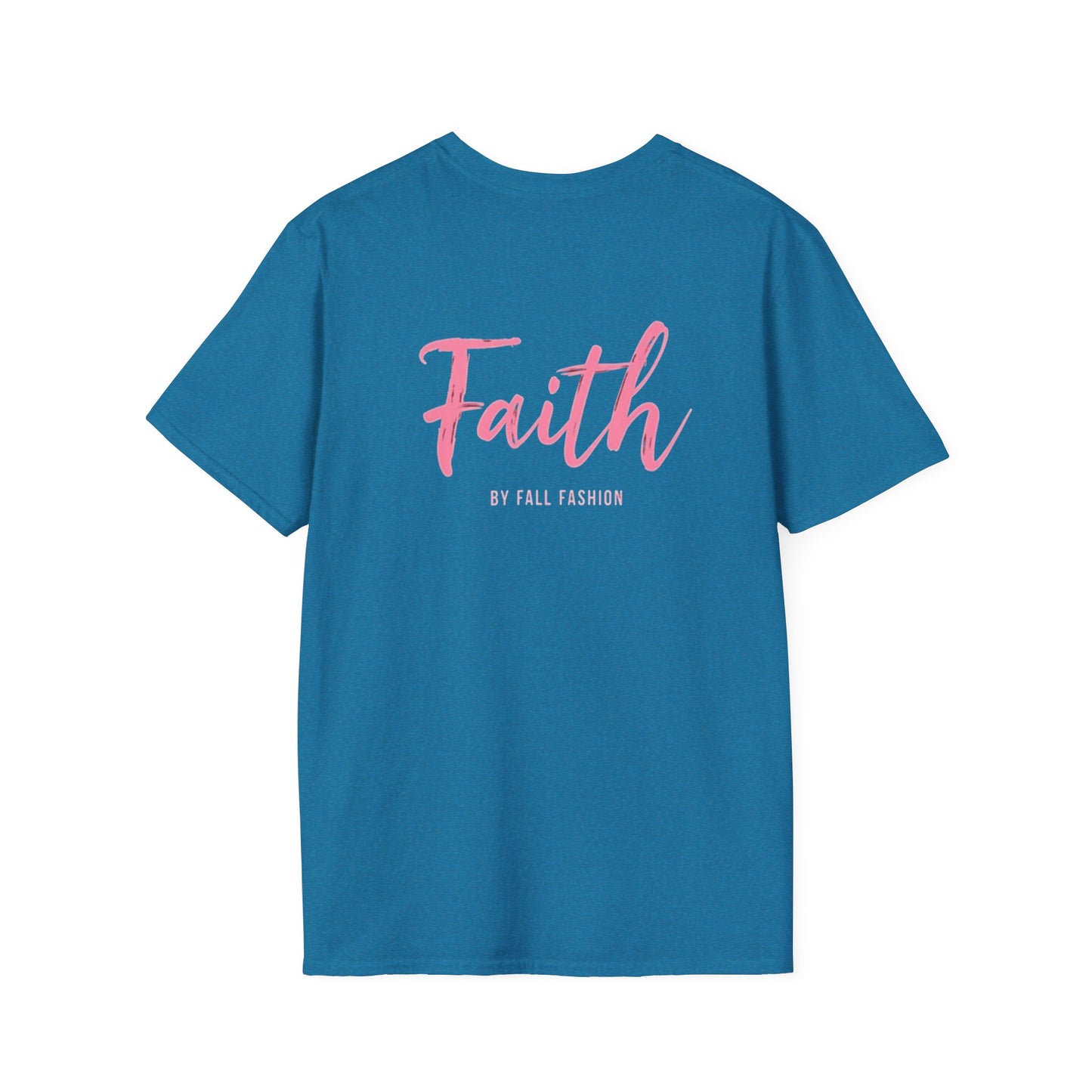 Faith-Inspiring Unisex Softstyle T-Shirt, Everyday Wear, Gift for Her, Christian Apparel, Inspirational Tee, Spiritual Comfort