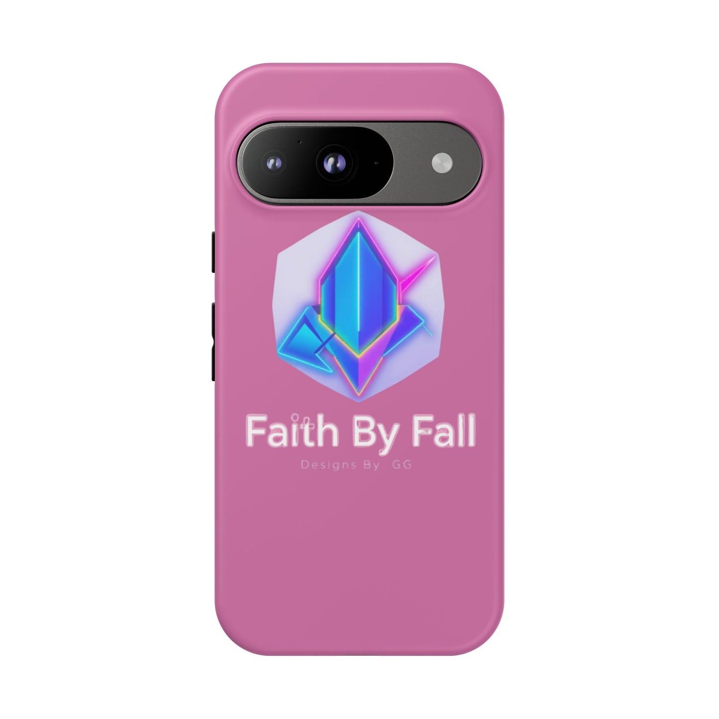Vibrant Phone Case with Motivational Design - Faith By Fall, Colorful Phone Cover, Customizable Mobile Accessory, Unique Gift Idea, [...]