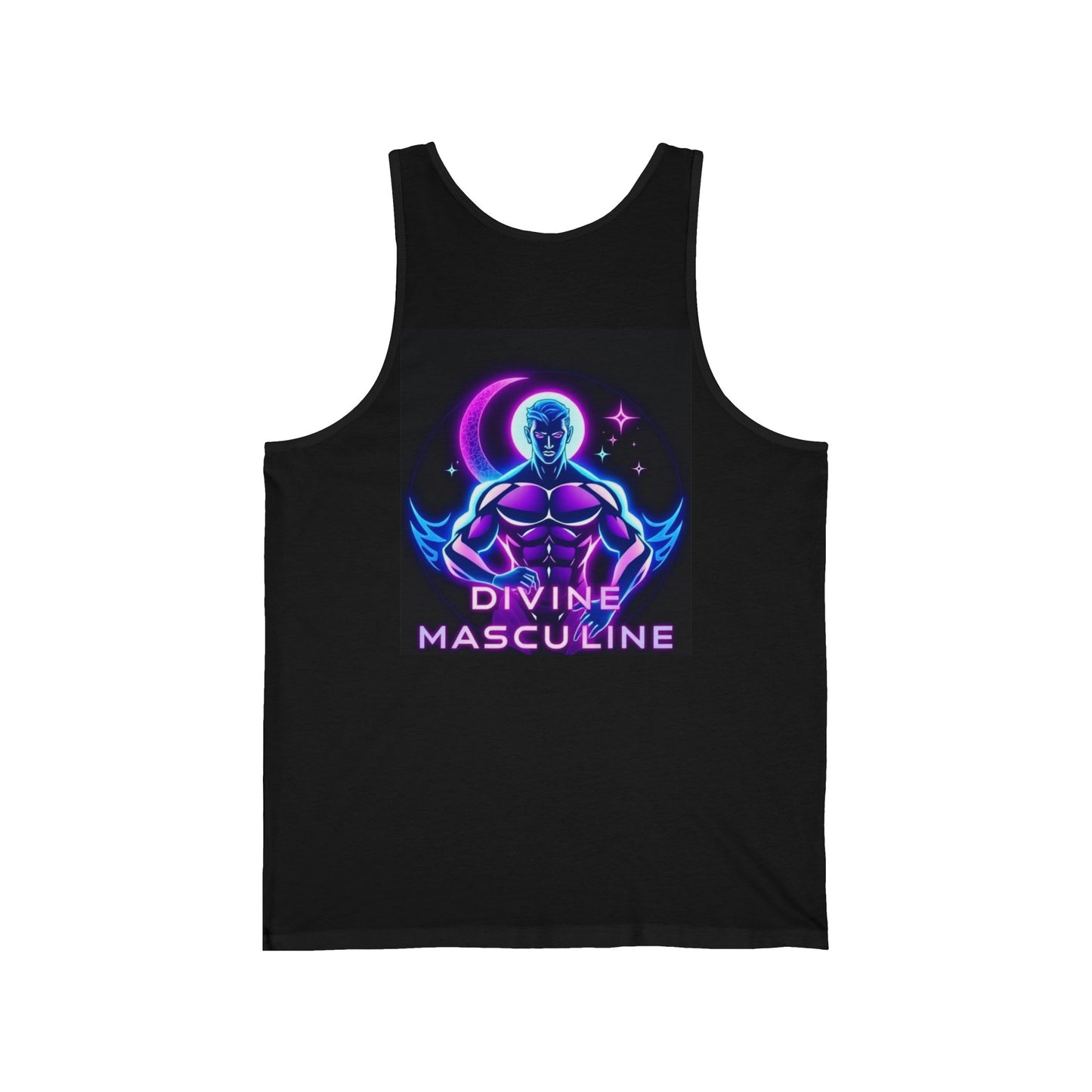 Unisex Jersey Tank Top - FBF & Divine Masculine Designs, Casual Wear, Fitness Apparel, Unisex Summer Tanks, Gift for Him