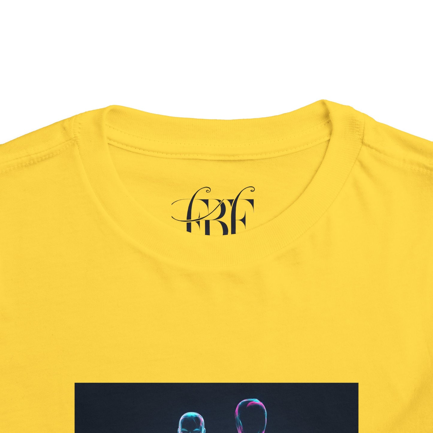 Toddler Tee — Energy & Vibes Neon Dance Graphic