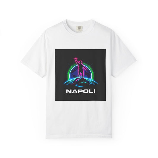 Neon Napoli T-Shirt for Adventurers, Retro Graphic Tee, Perfect for Travelers, Gifts for Him/Her, Cool Streetwear, Casual Outfit