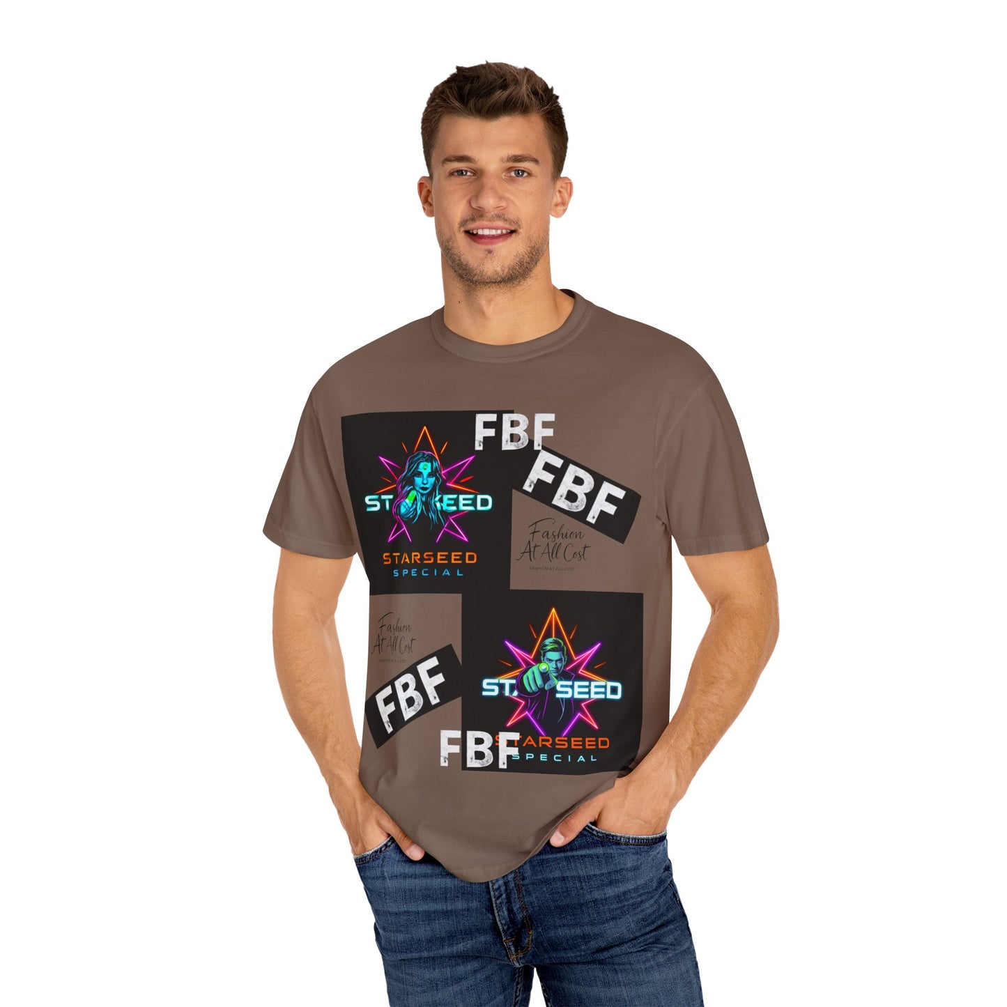 Garment-Dyed T-shirt, Trendy Graphic Tee, Casual Streetwear, Gift for Fashion Lovers, Unisex Style, Everyday Wear
