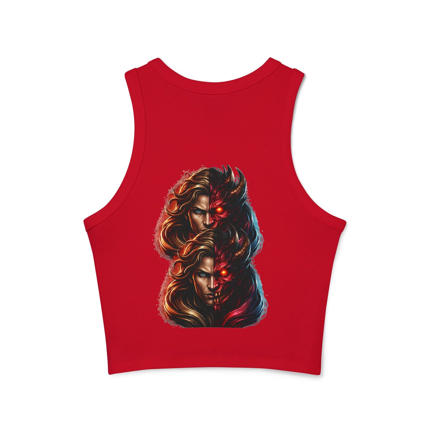 Great/hate Women's Micro Rib Racer Tank Top