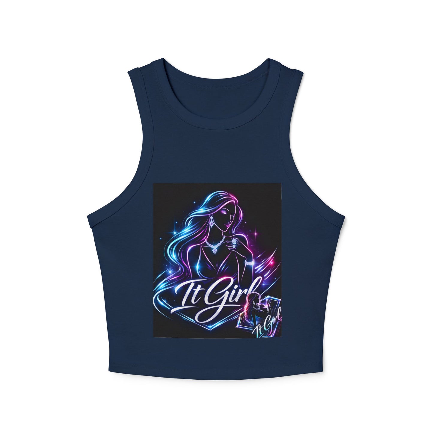 Women's Micro Rib Racer Tank Top