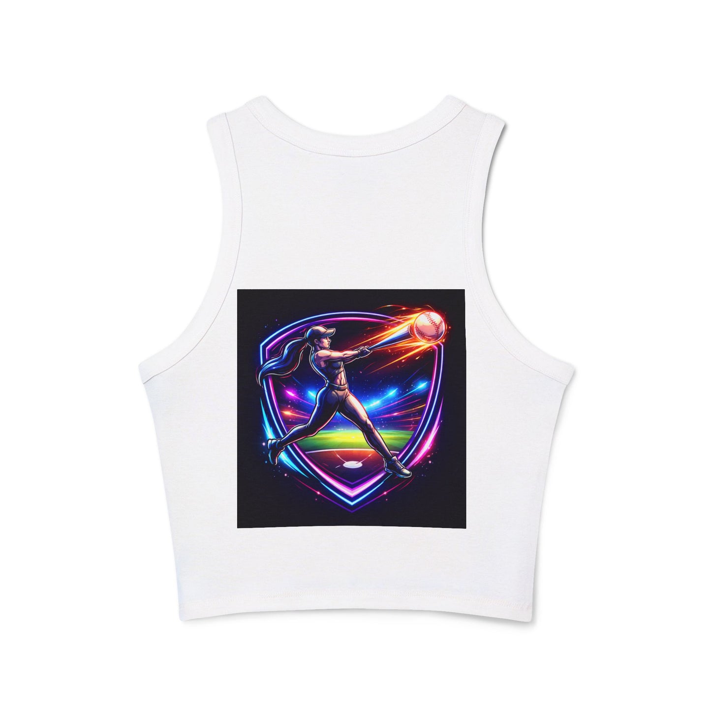 Women's Micro Rib Racer Tank Top