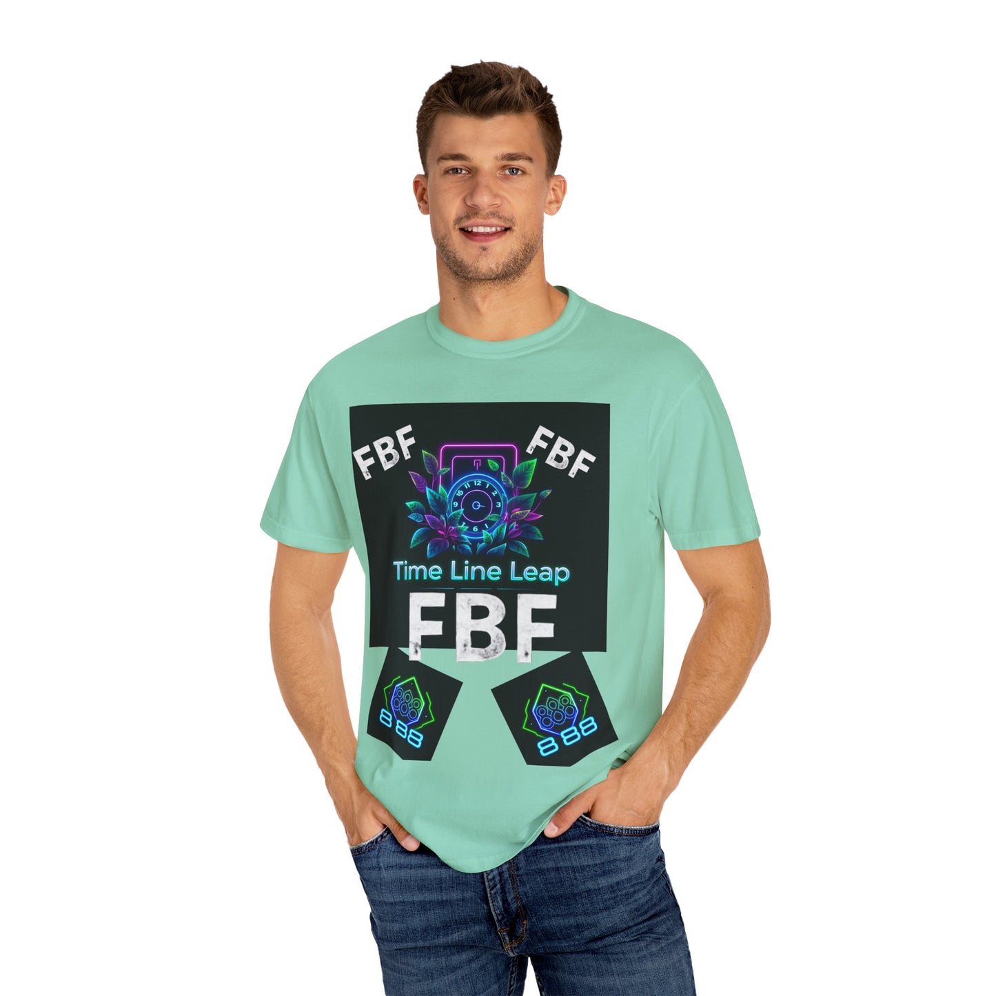 Colorful Unisex Graphic Tee with Retro Vibes, Cool T-shirt for Trendsetters, Perfect for Festivals, Summer Events, Gift for Friends