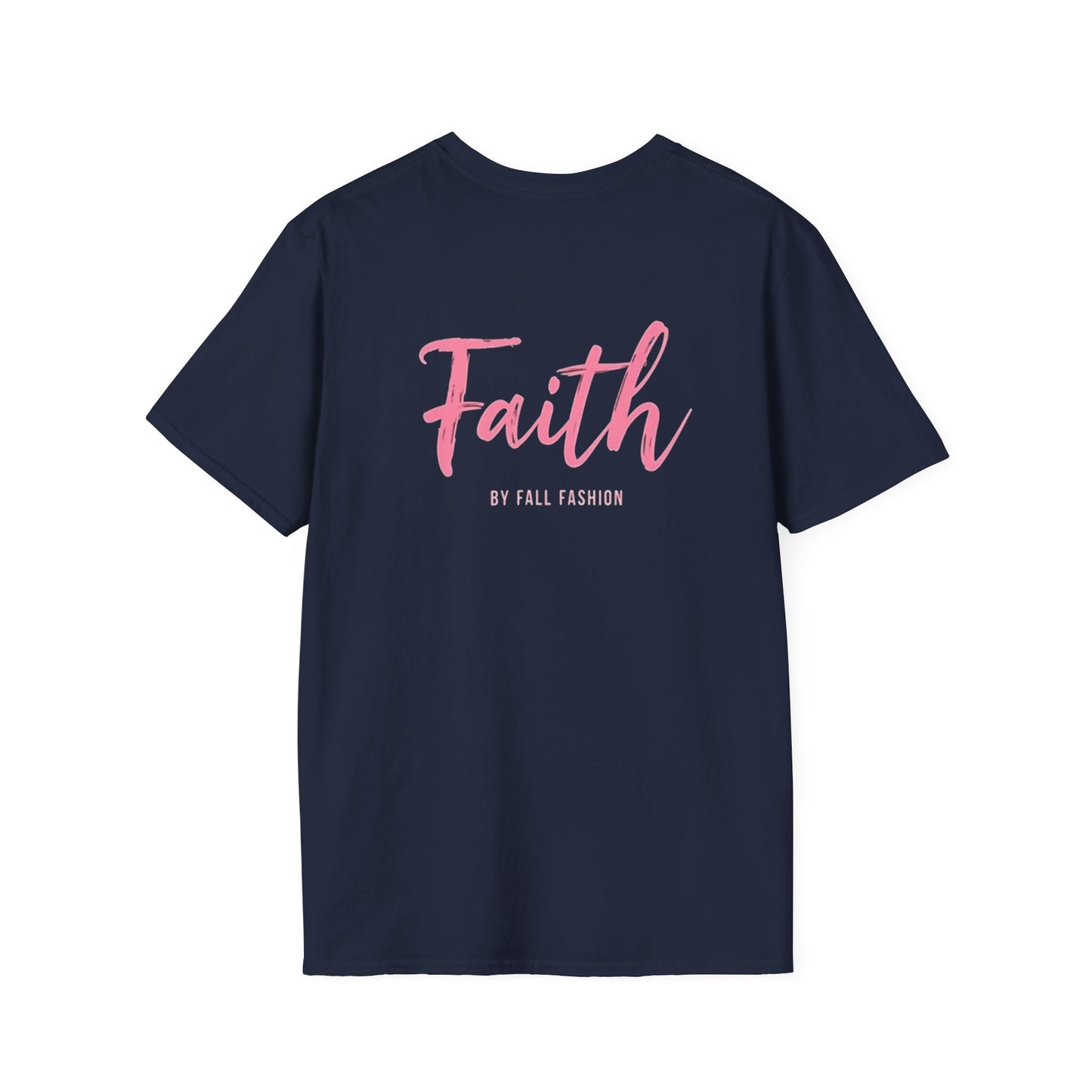 Faith-Inspiring Unisex Softstyle T-Shirt, Everyday Wear, Gift for Her, Christian Apparel, Inspirational Tee, Spiritual Comfort
