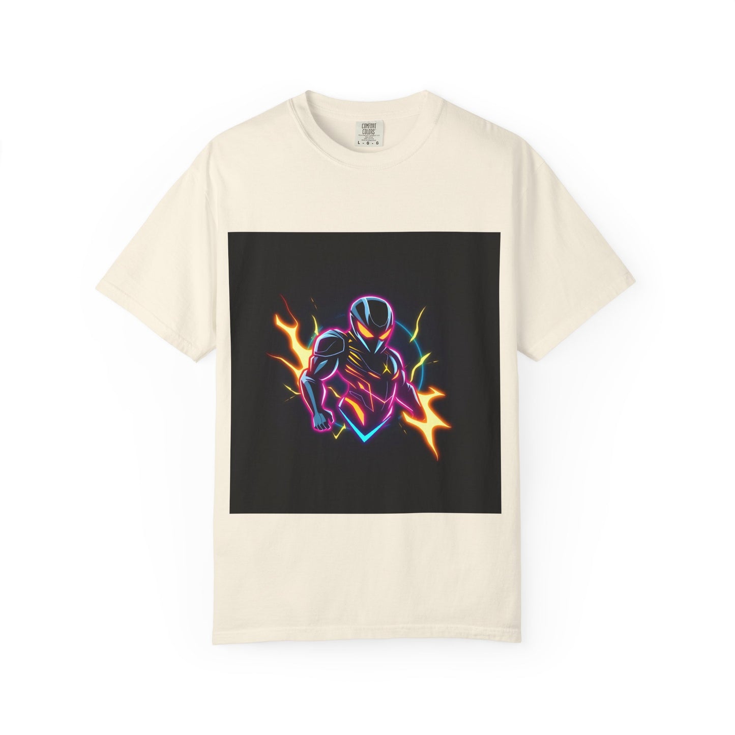 Vibrant Unisex Graphic T-Shirt, Cosmic Dreams Tee, Retro Neon Shirt, Stylish Casual Wear, Gift for Gamers & Dreamers