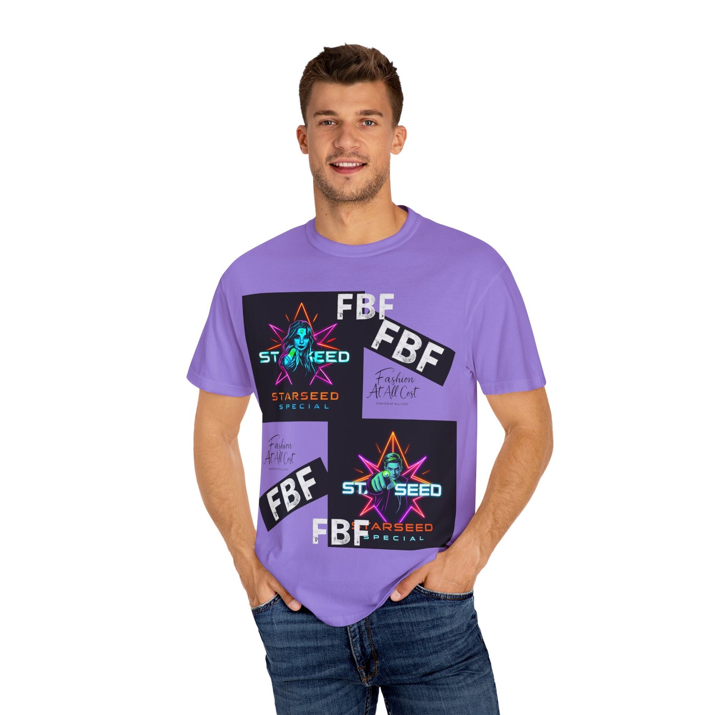 Garment-Dyed T-shirt, Trendy Graphic Tee, Casual Streetwear, Gift for Fashion Lovers, Unisex Style, Everyday Wear