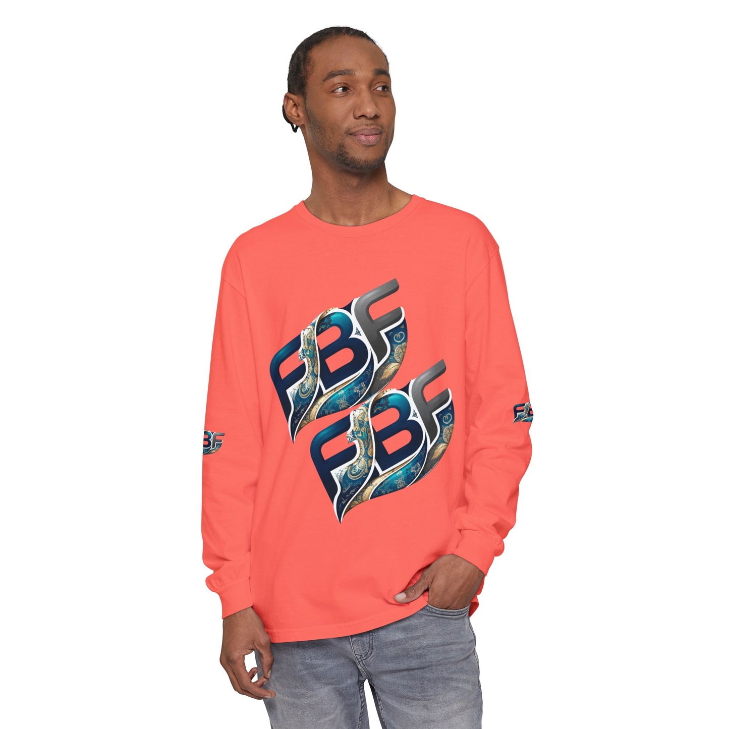 FBF Logo Long Sleeve T‑Shirt — Graphic Streetwear Tee