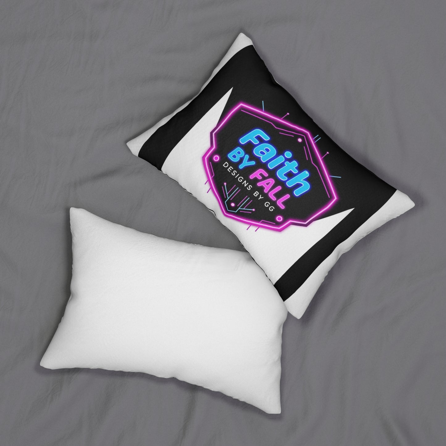 Spun Polyester Lumbar Pillow