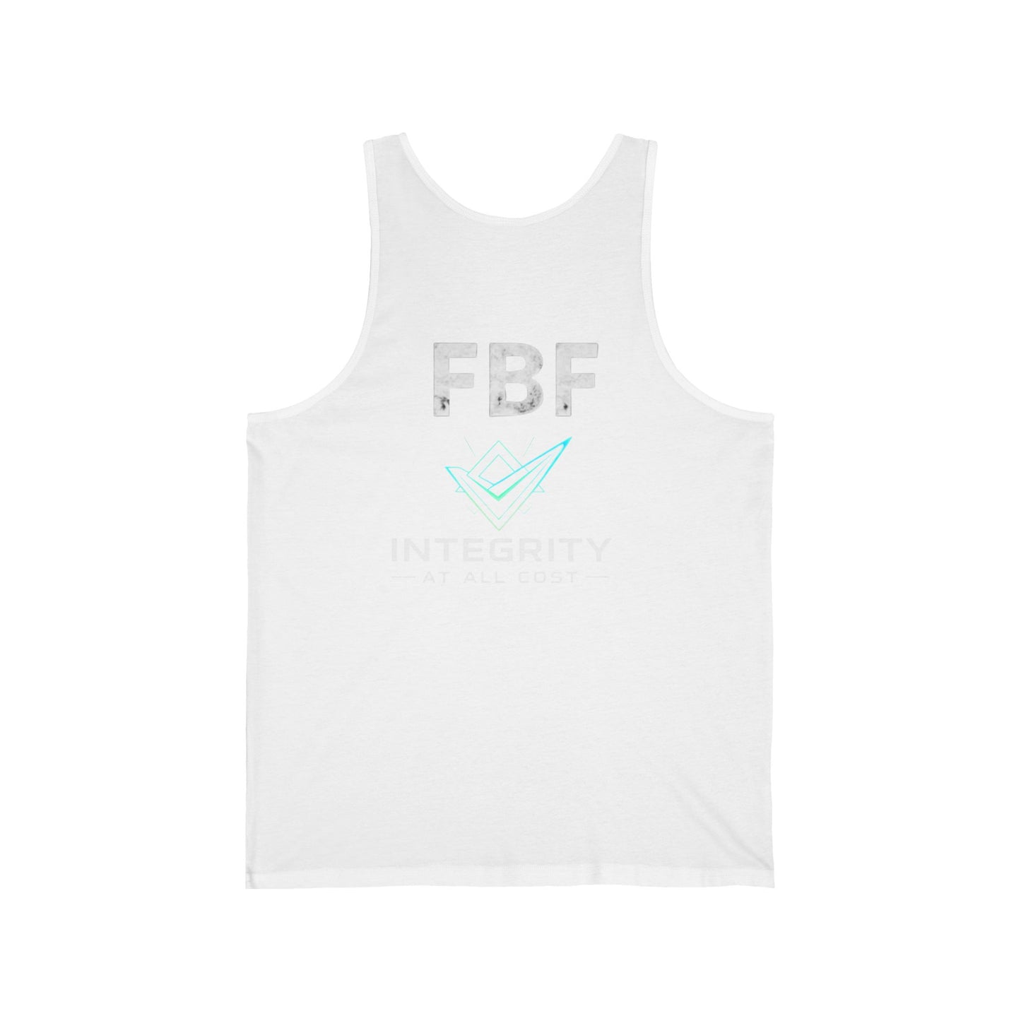 Colorful Graphic Unisex Jersey Tank Top, Inspirational Workout Tee, Summer Activewear, Spiritual Gift, Pride Day Apparel, Yoga Tank
