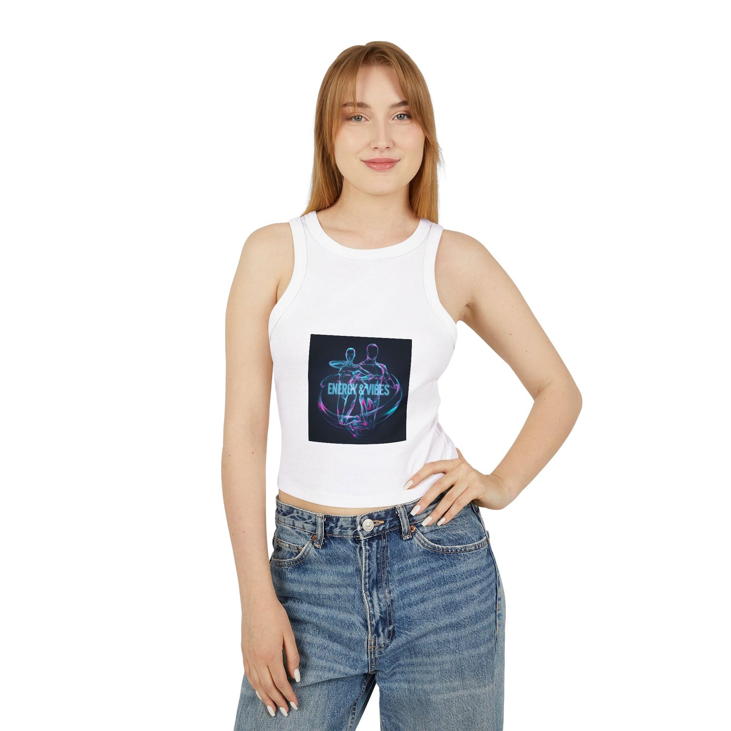 Women's Micro Rib Racer Tank Top