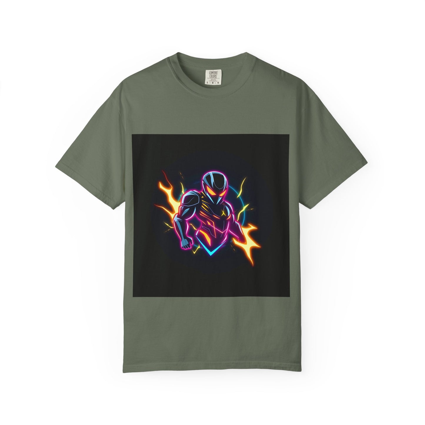 Vibrant Unisex Graphic T-Shirt, Cosmic Dreams Tee, Retro Neon Shirt, Stylish Casual Wear, Gift for Gamers & Dreamers
