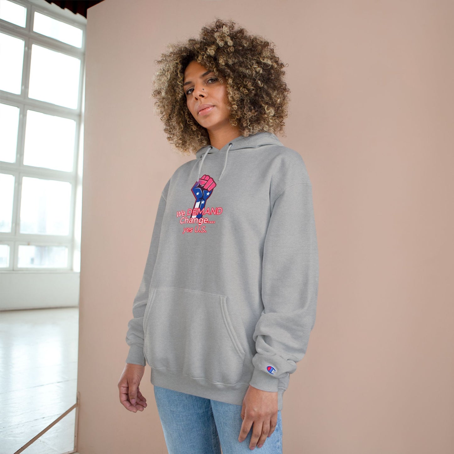 Demanding Change Empowerment Hoodie - Celebrate Strength, Protest Spirit, Trendy Sweatshirt, Unisex Gift, Cool Fashion