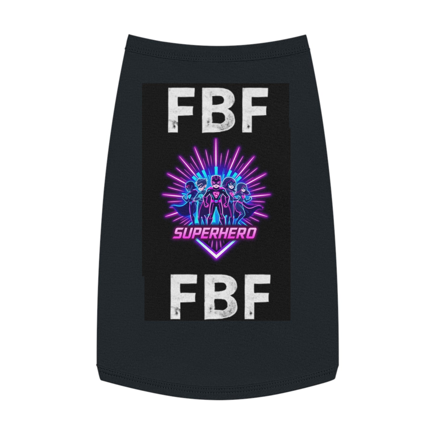 Superhero Pet Tank Top | Cute Dog Shirt, Pet Apparel for Comic Lovers, Gift for Pet Owners, Summer Wear, FBF Design