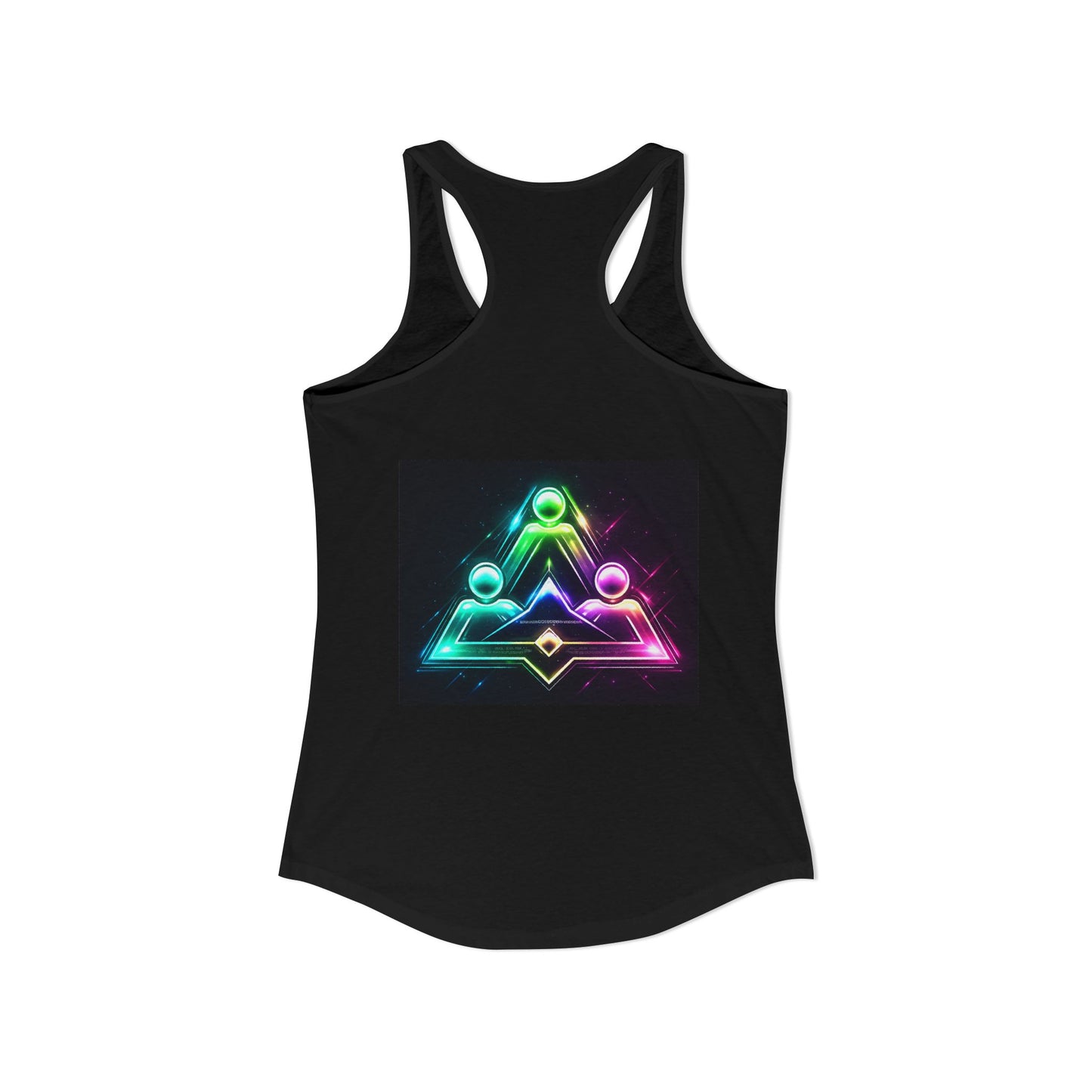 True strength don’t need numbers Women's Ideal Racerback Tank