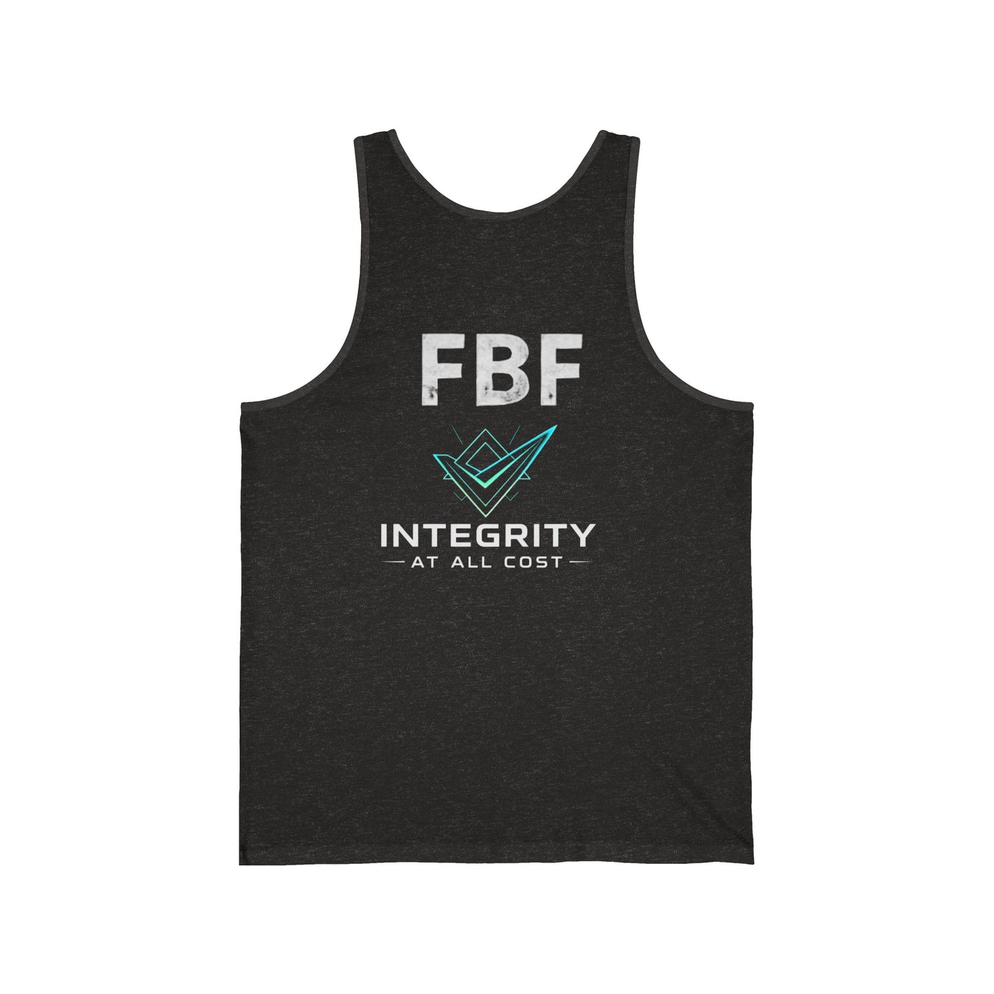 Colorful Graphic Unisex Jersey Tank Top, Inspirational Workout Tee, Summer Activewear, Spiritual Gift, Pride Day Apparel, Yoga Tank