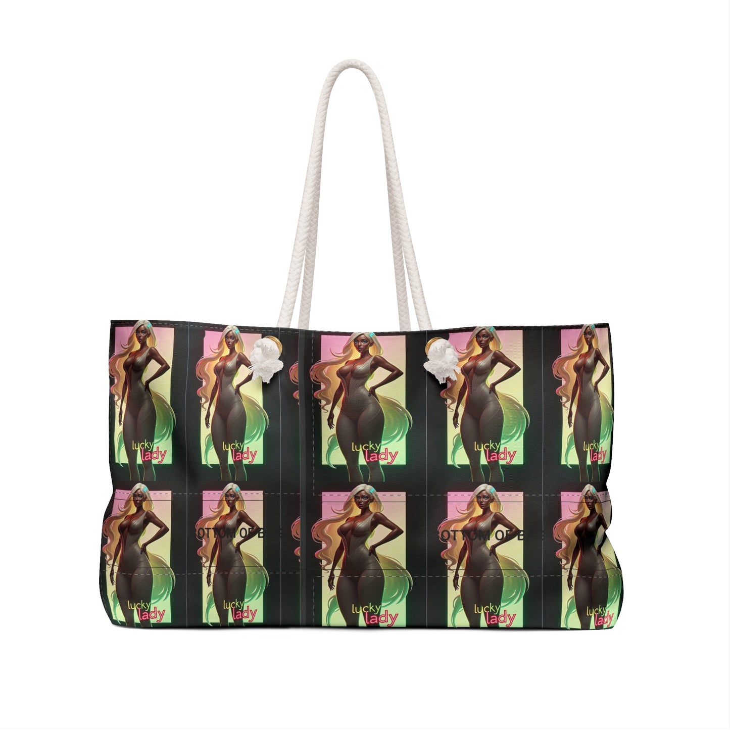 Lucky Lady Weekender Bag - Stylish Travel Tote for Weekend Getaways