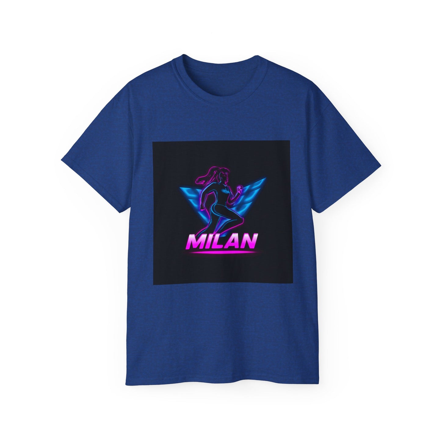 Milan Graphic Tee, Unisex Ultra Cotton T-Shirt, Retro Sportswear, Casual Streetwear, Birthday Gift, Unique Fashion Statement